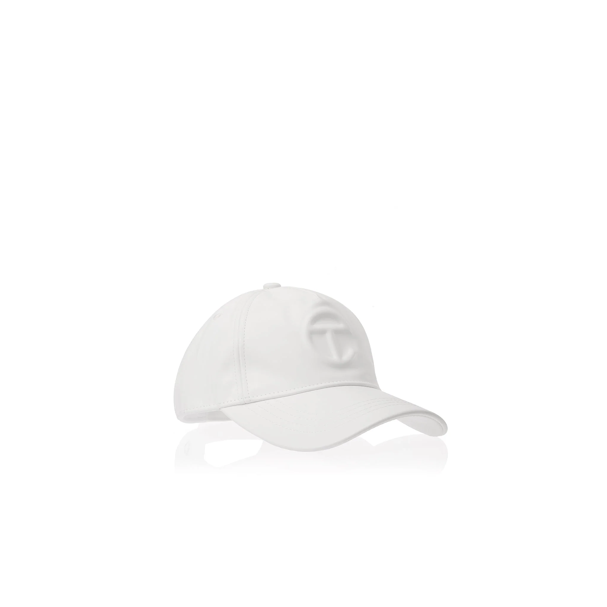 Logo Embossed Hat - White