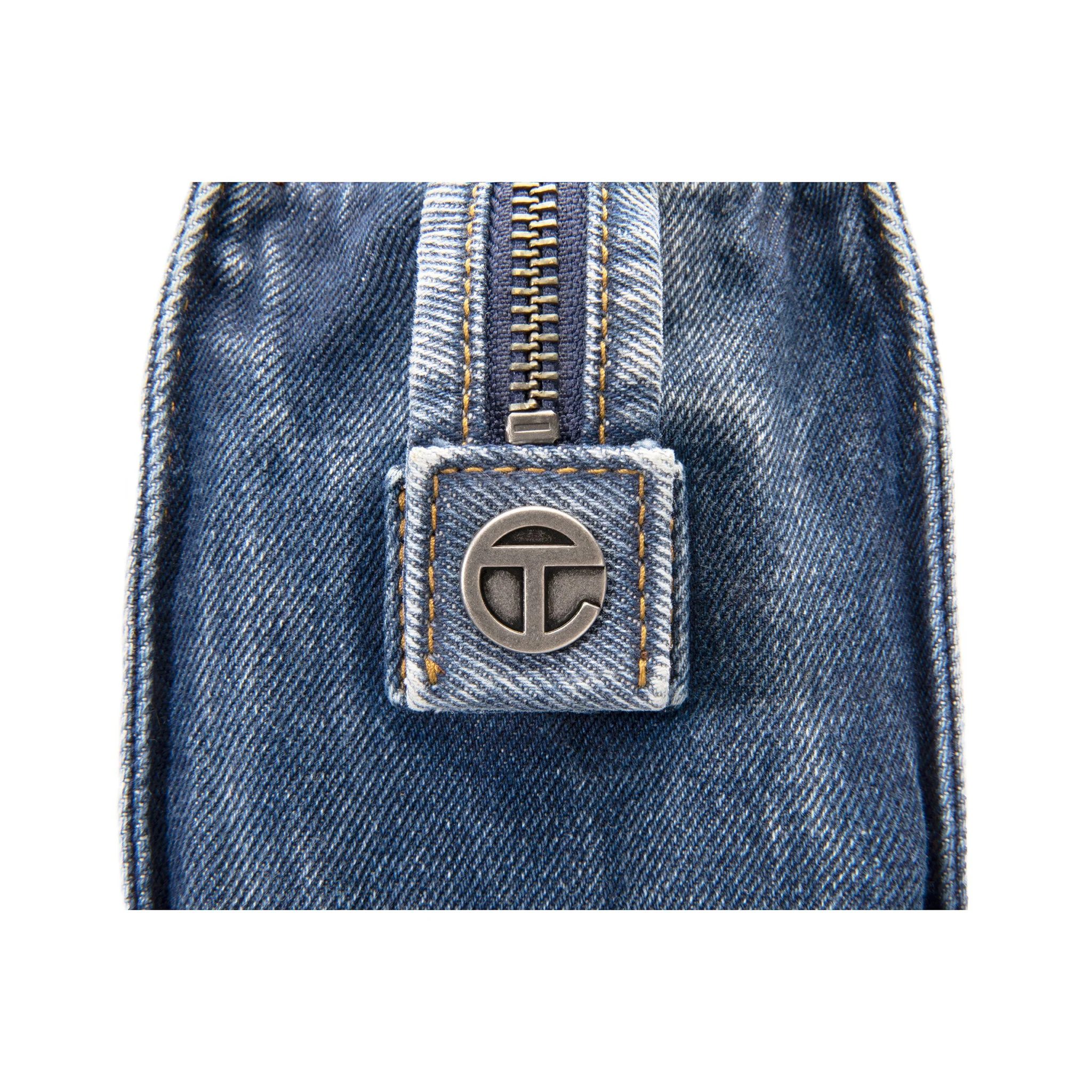 Medium Denim Shopper - Blue