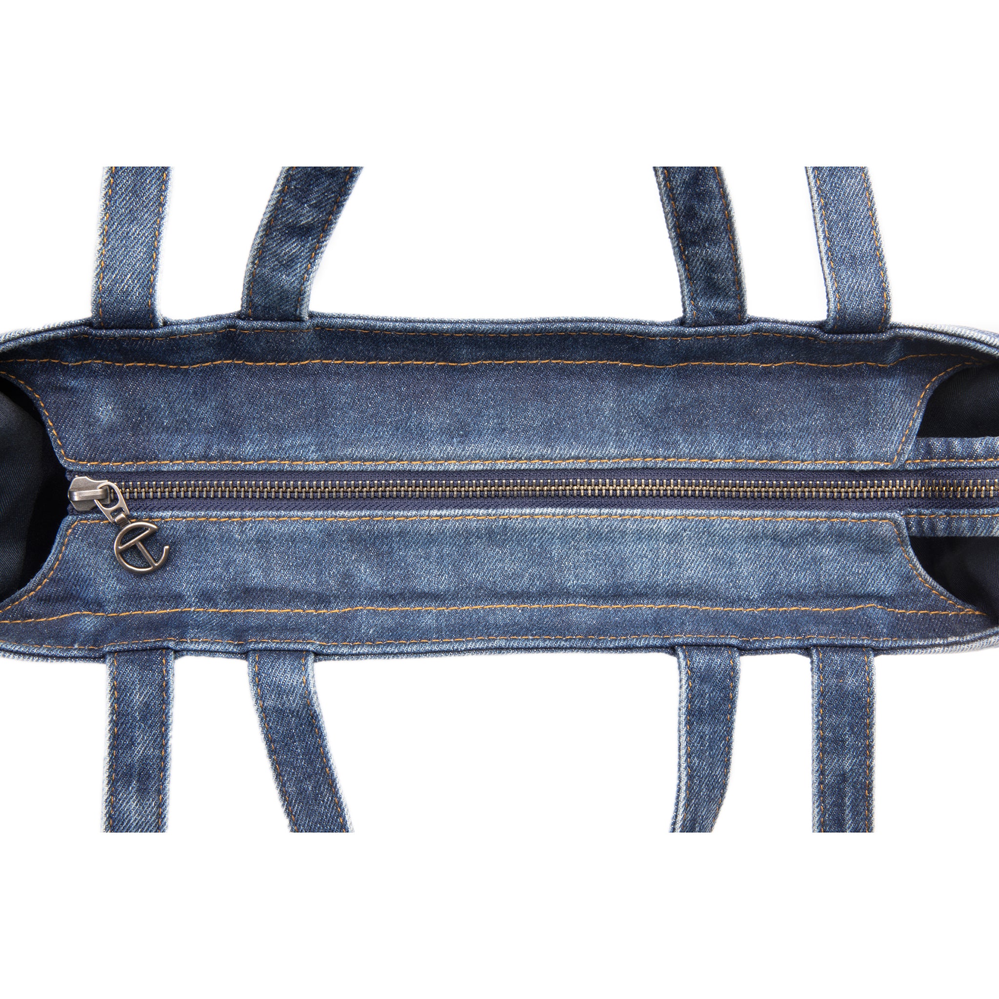 Medium Denim Shopper - Blue
