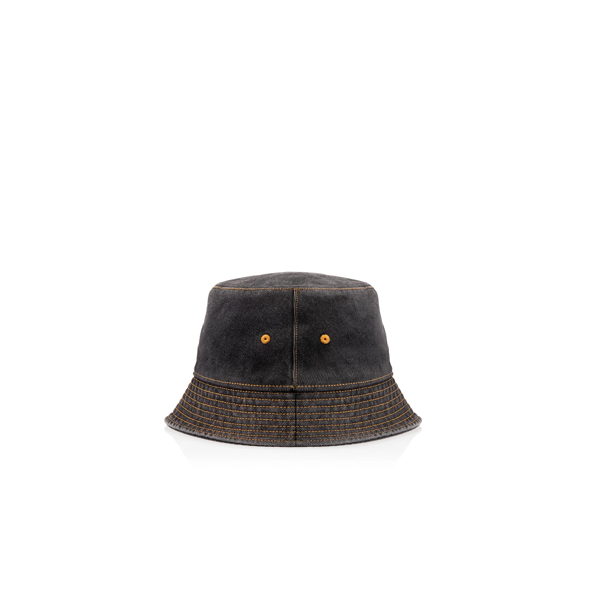 Denim Bucket Hat - Black