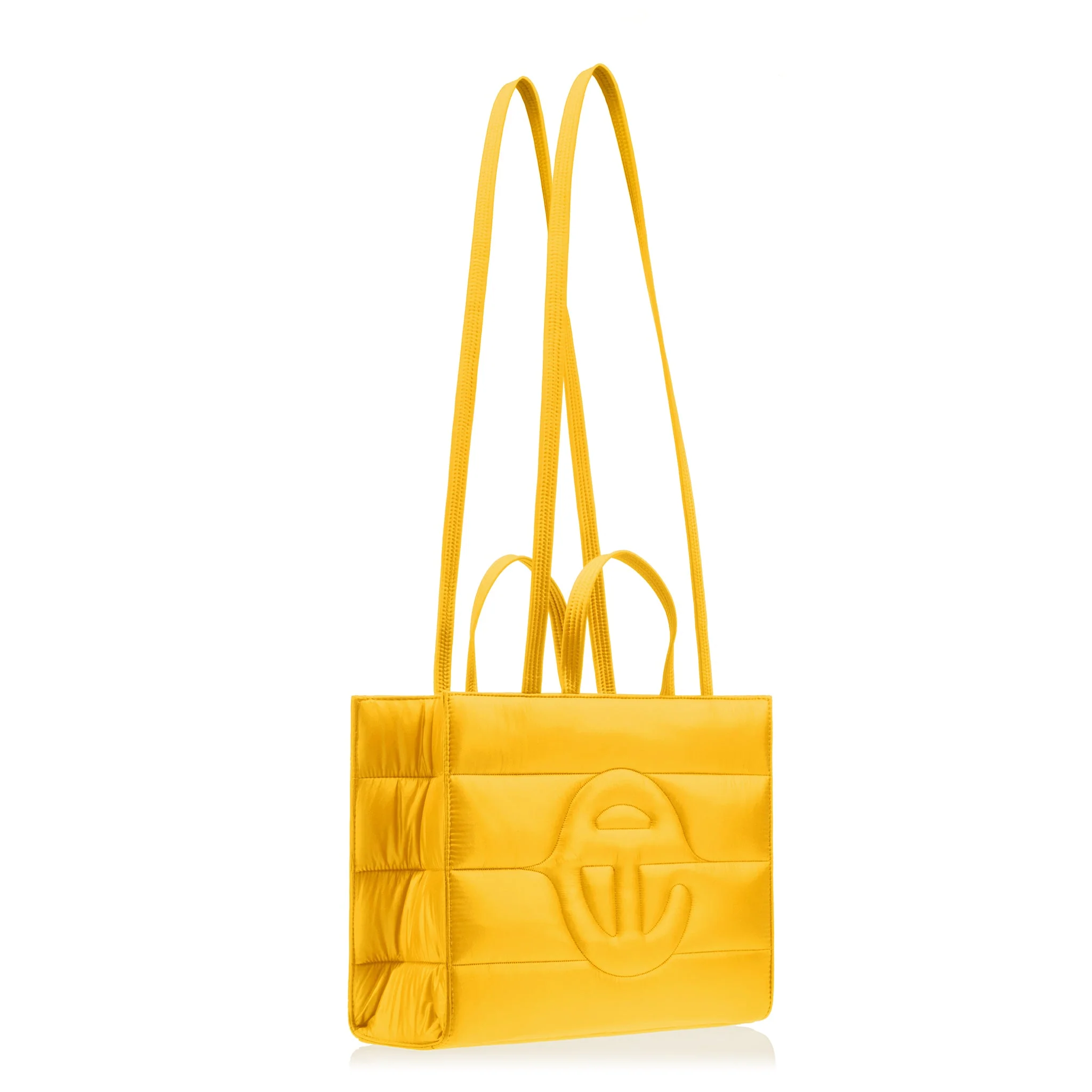 Medium Puff Shopper - Yellow