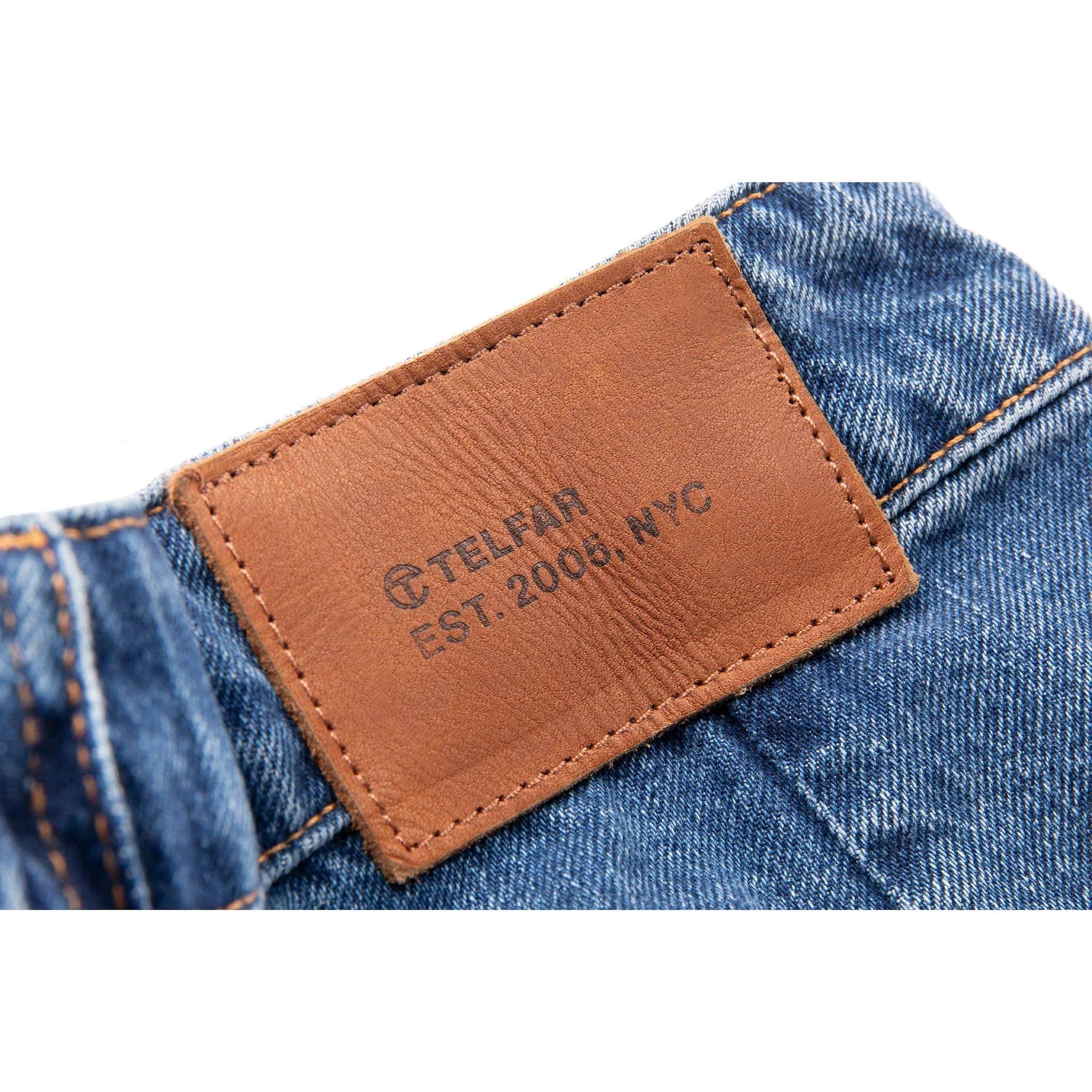 Straight Leg Jean - Blue