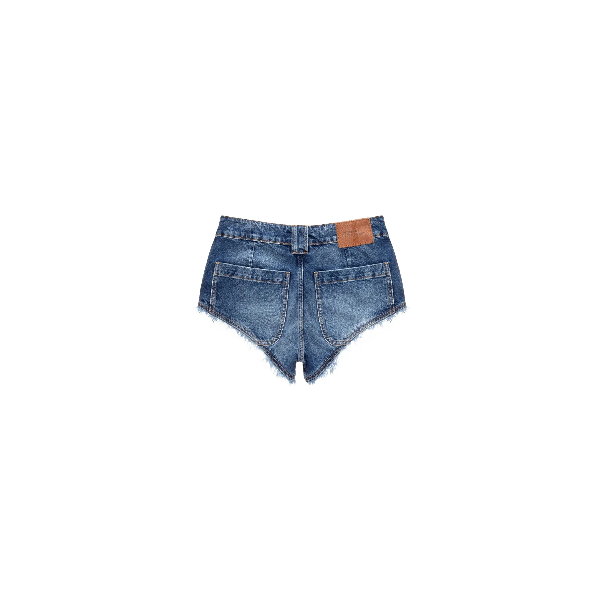 Poom Poom Jean Short - Blue