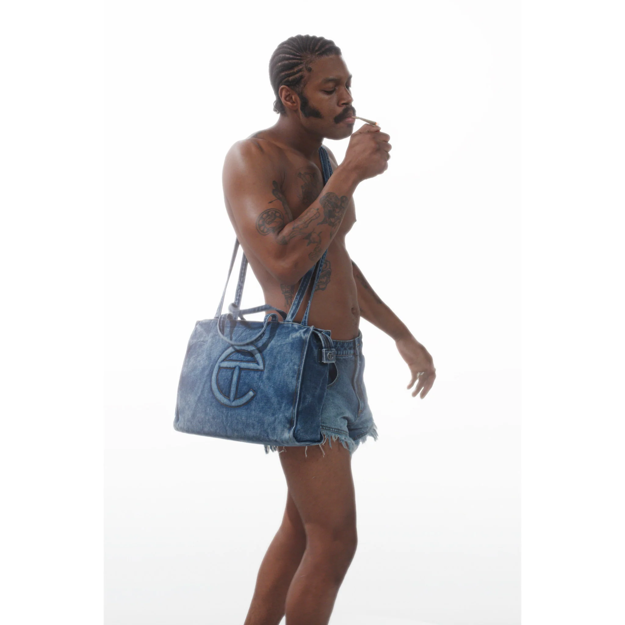 Poom Poom Jean Short - Black