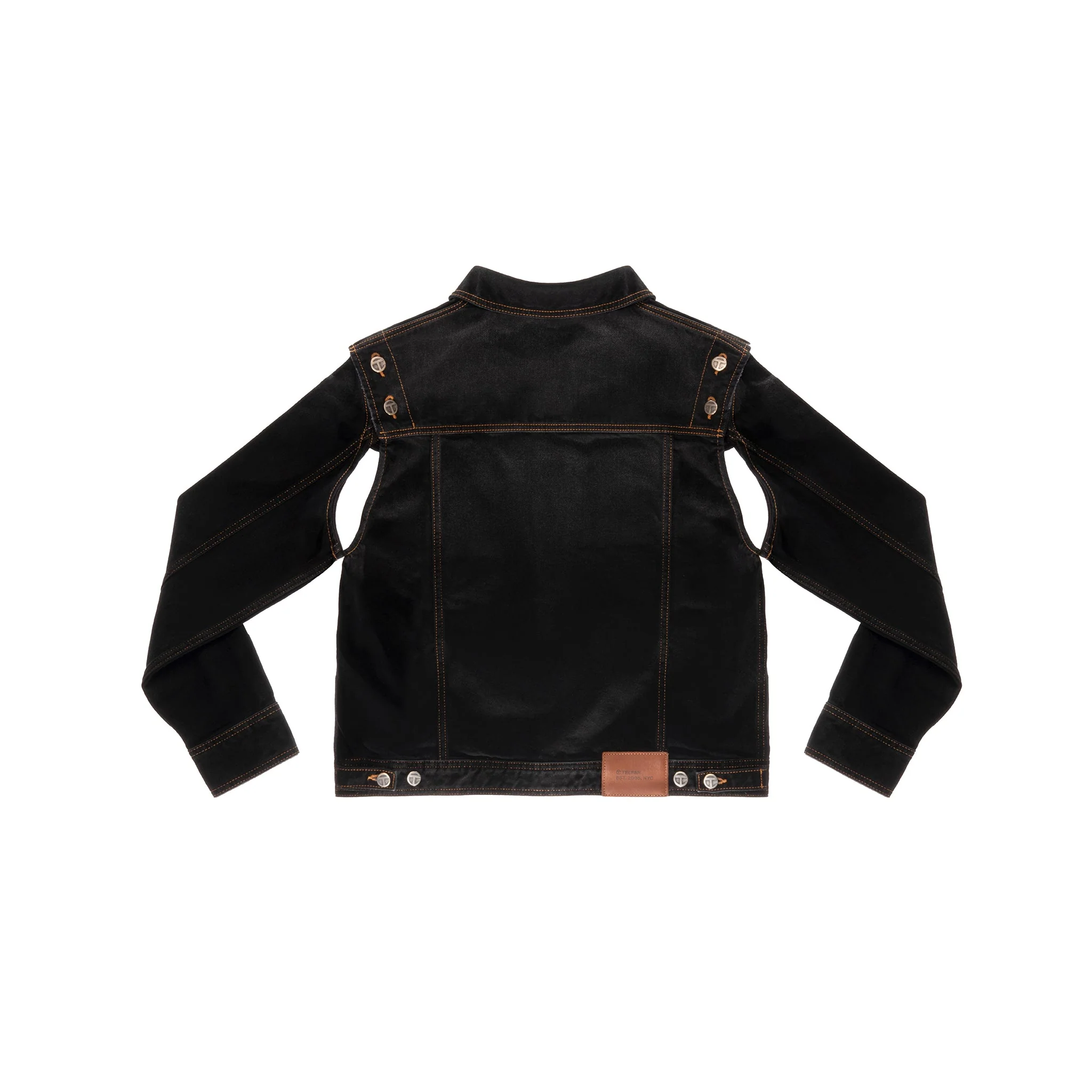 Detachable Jean Jacket - Black