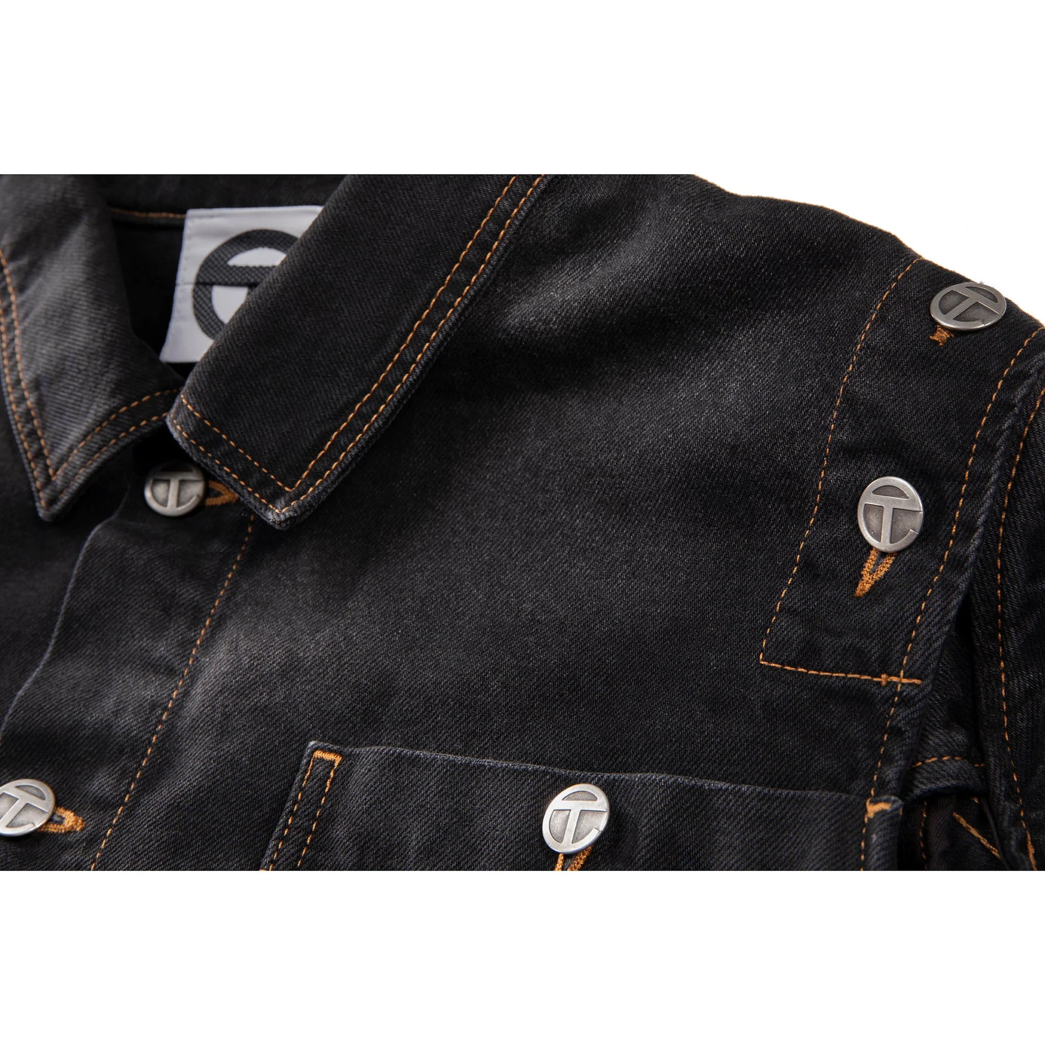 Detachable Jean Jacket - Black