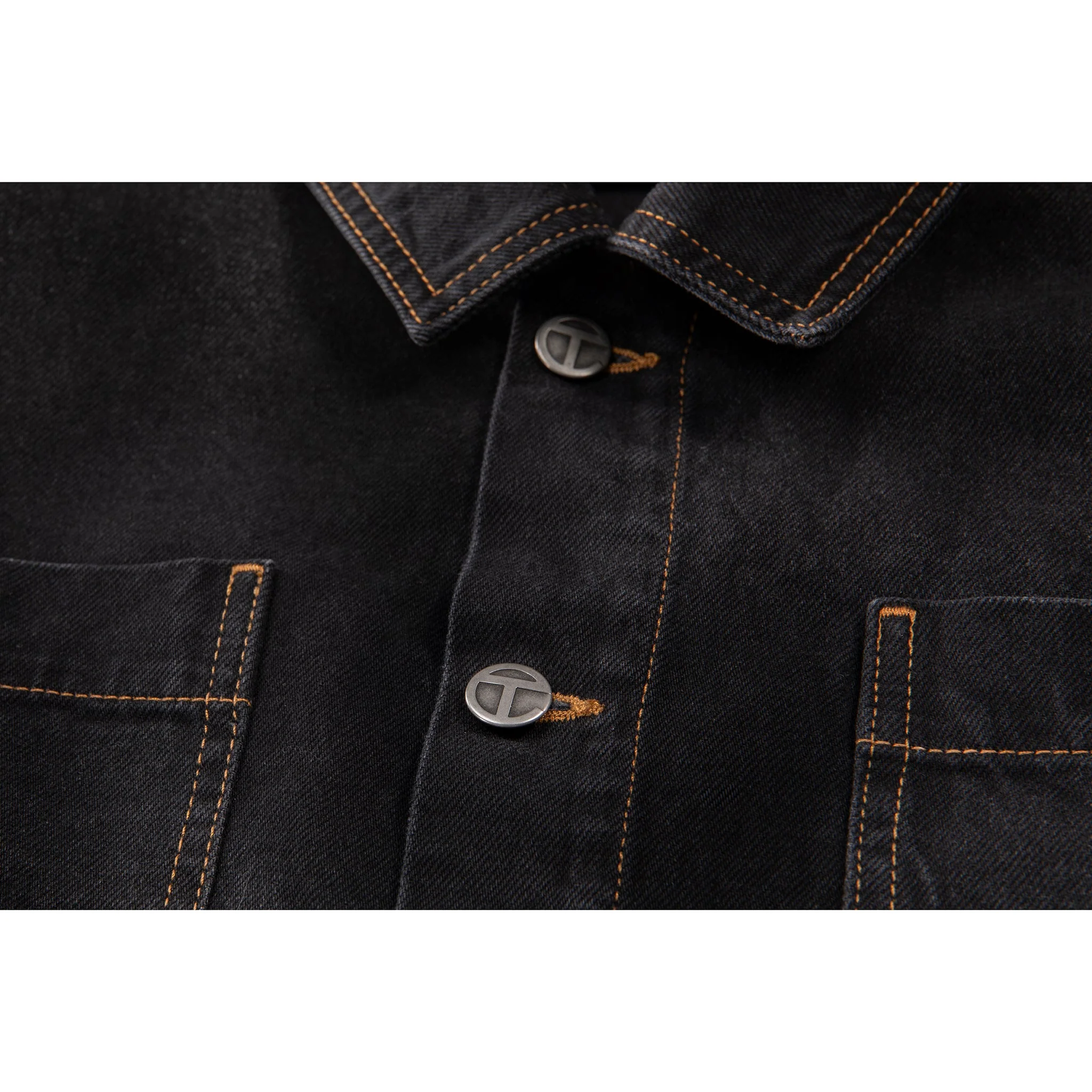 Detachable Jean Jacket - Black