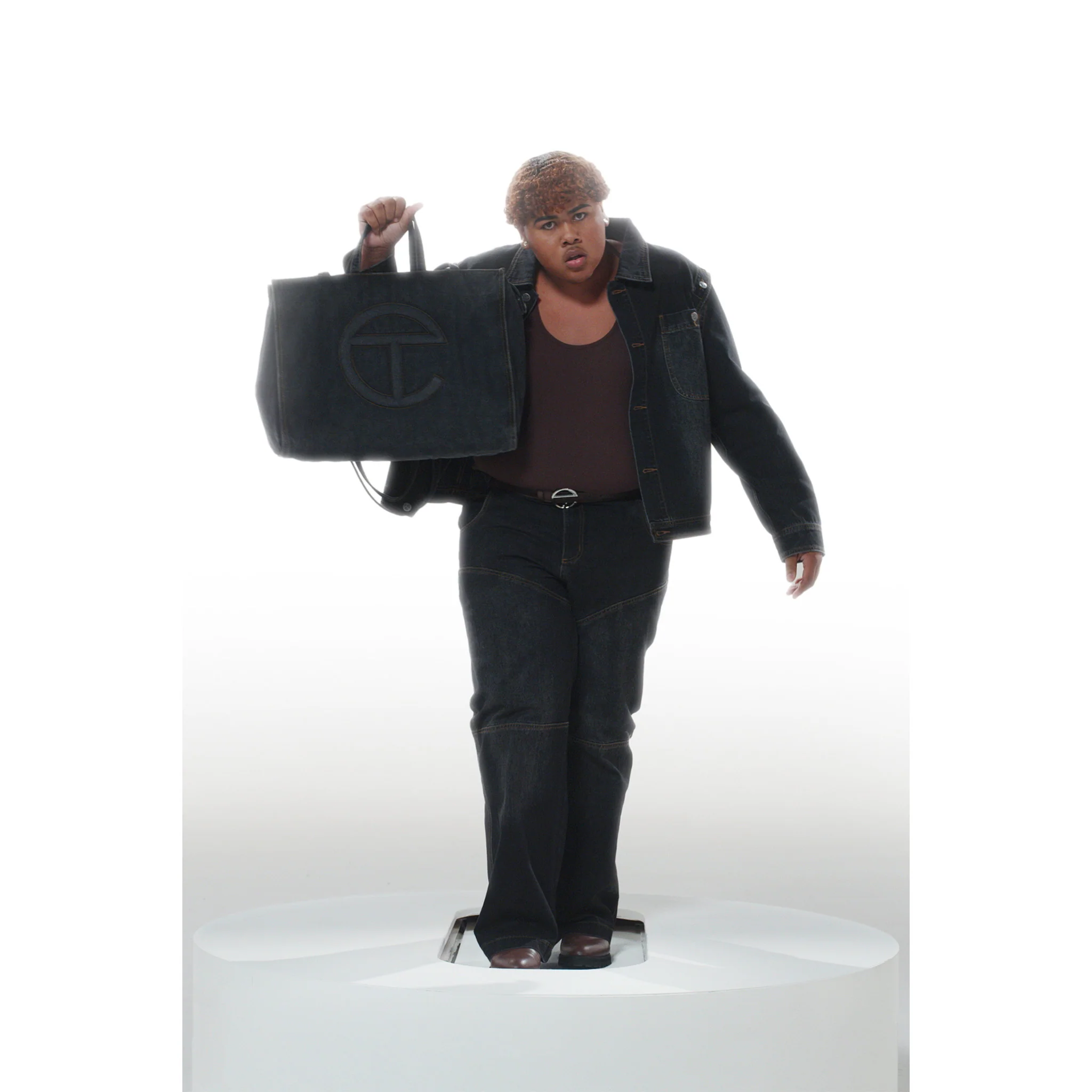 Detachable Jean Jacket - Black