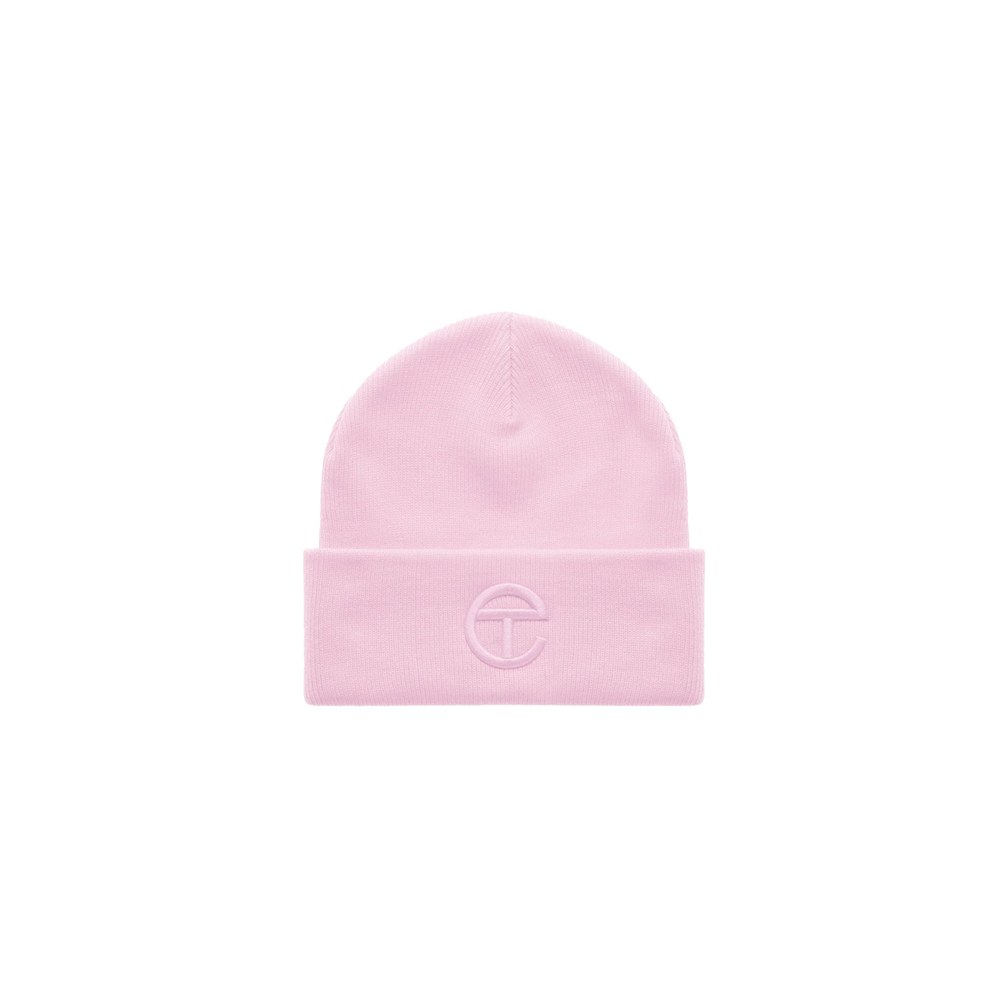 Embroidered Beanie - Bubblegum