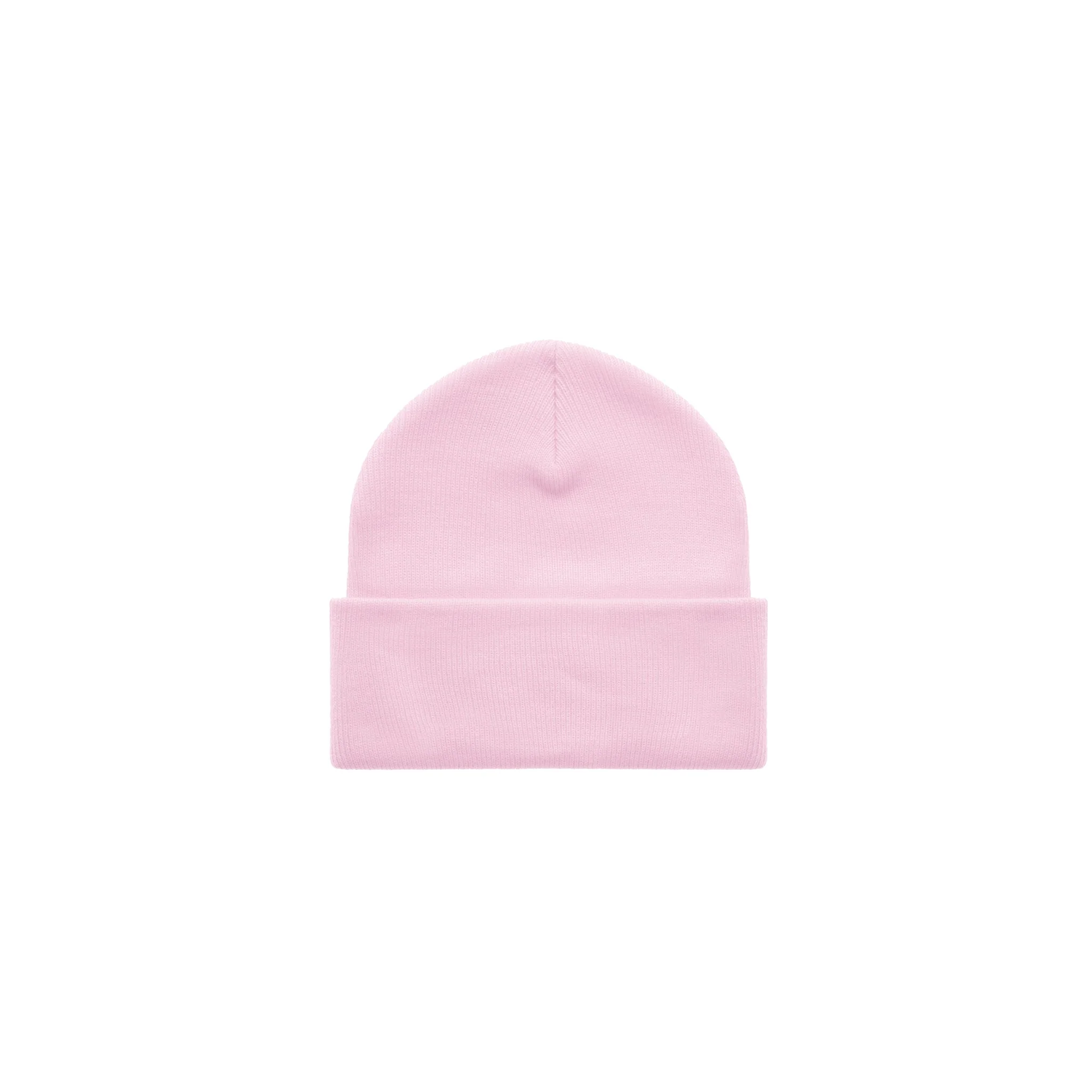 Embroidered Beanie - Bubblegum