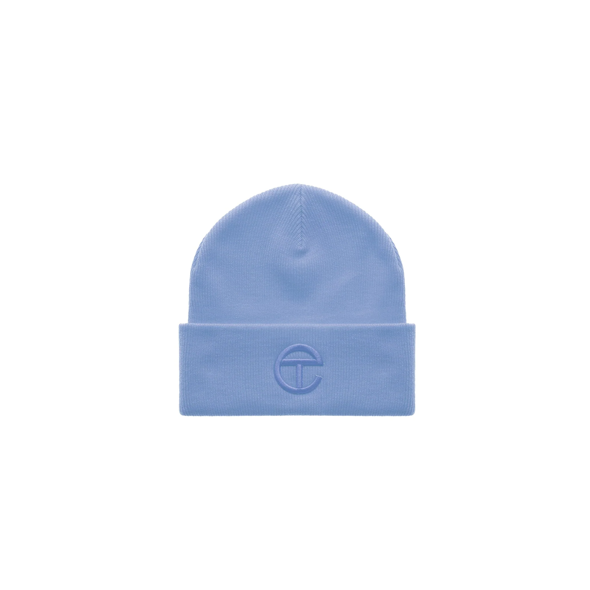 Embroidered Beanie - Cerulean