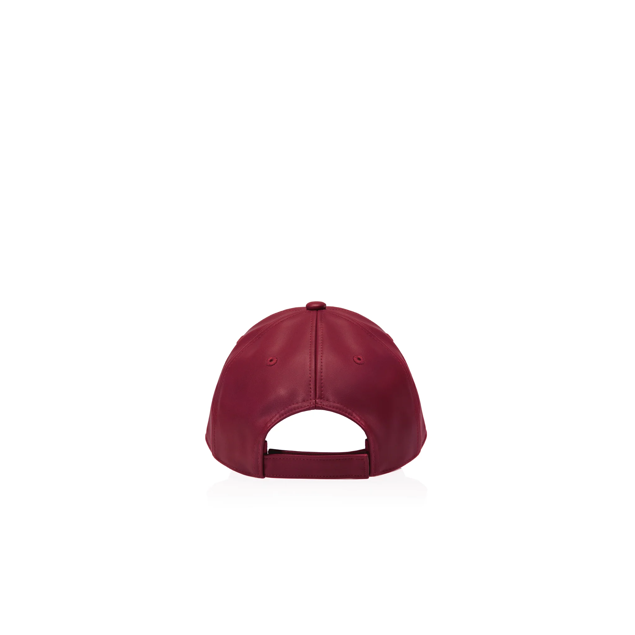 Logo Embossed Hat - Oxblood