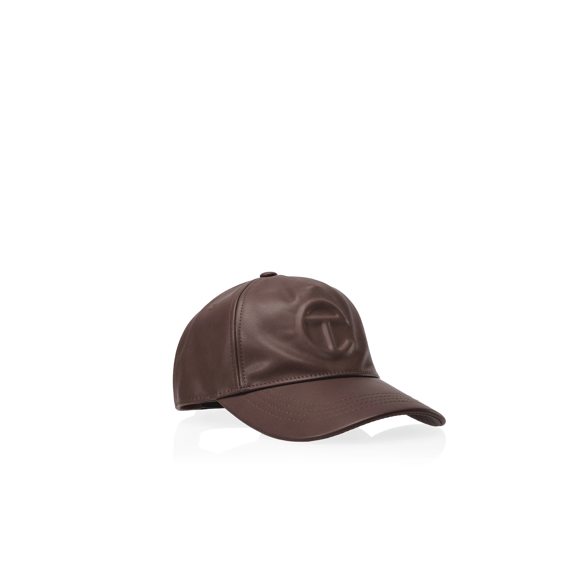 Logo Embossed Hat - Chocolate