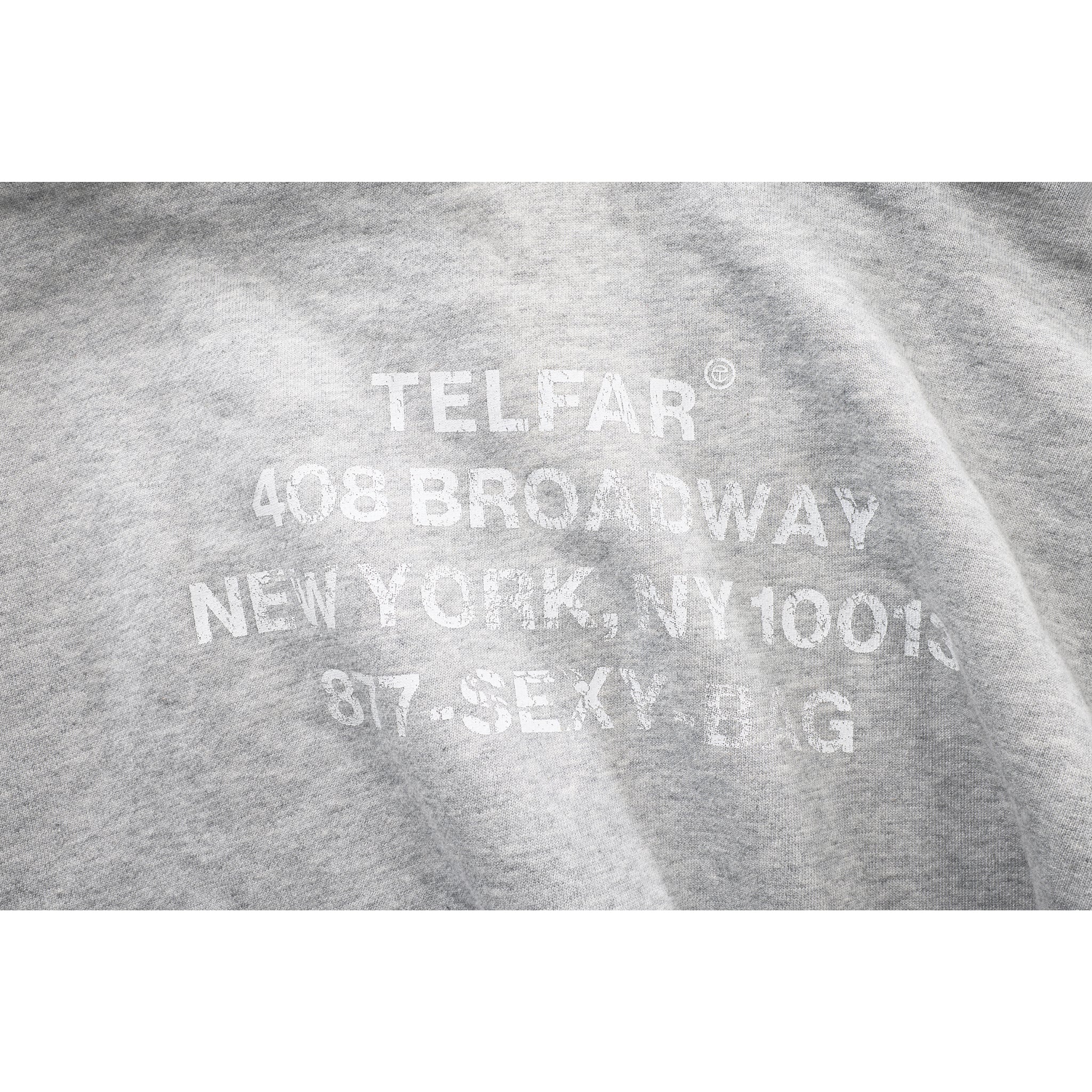 Crop Canal Zip Up Hoodie - Heather Grey 4 Crop Canal Zip Up Hoodie - Heather Grey