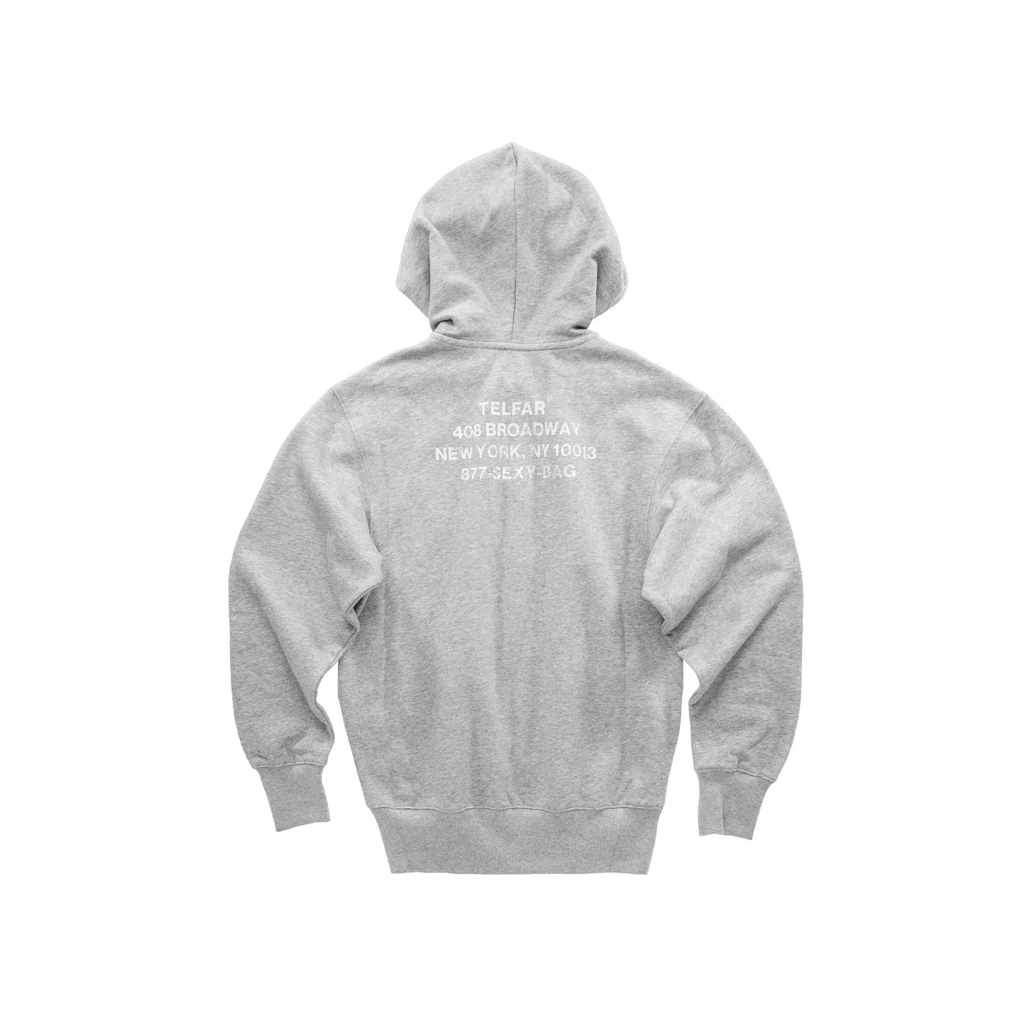 Canal Zip Up Hoodie - Heather Grey