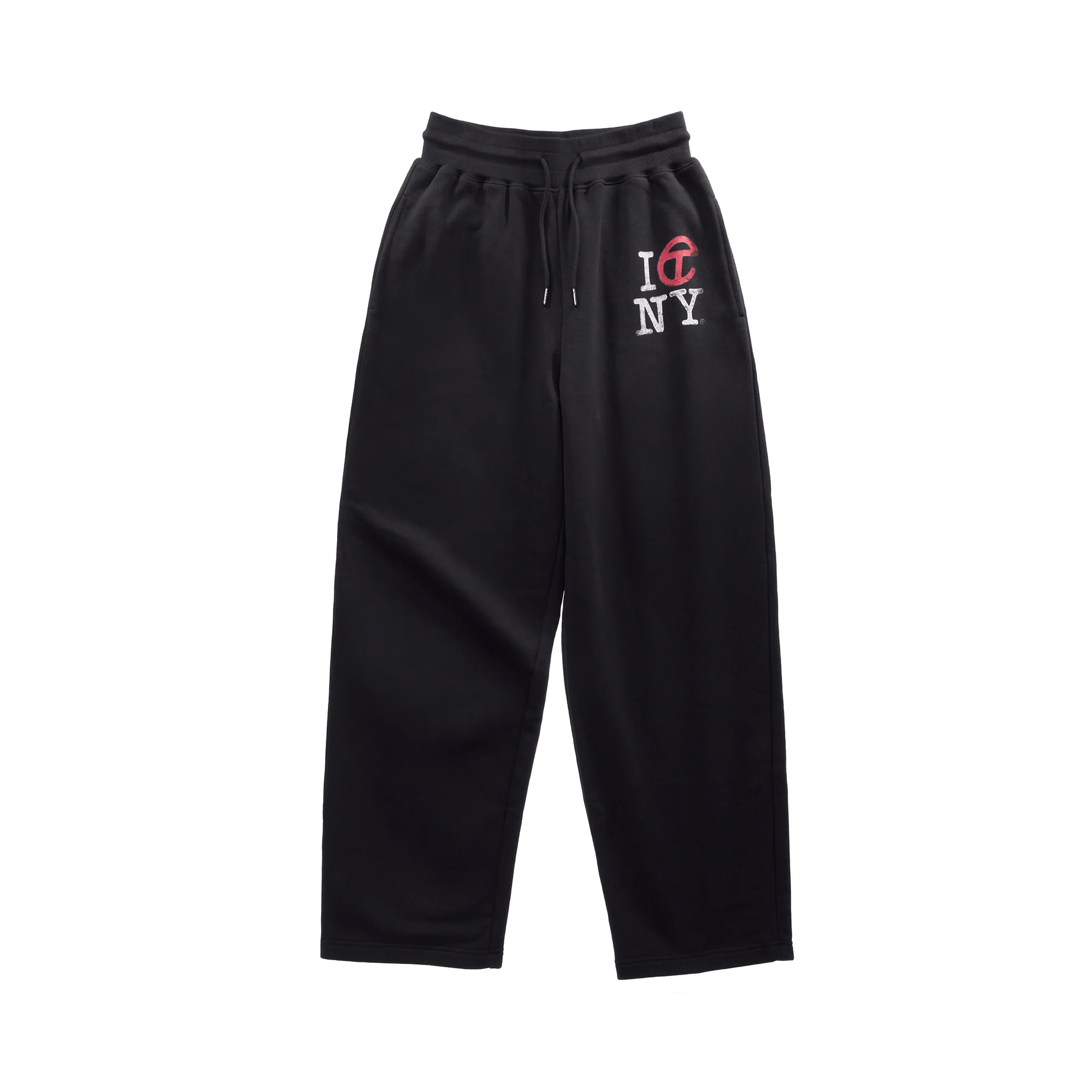 Canal Straight Leg Sweatpant - Black