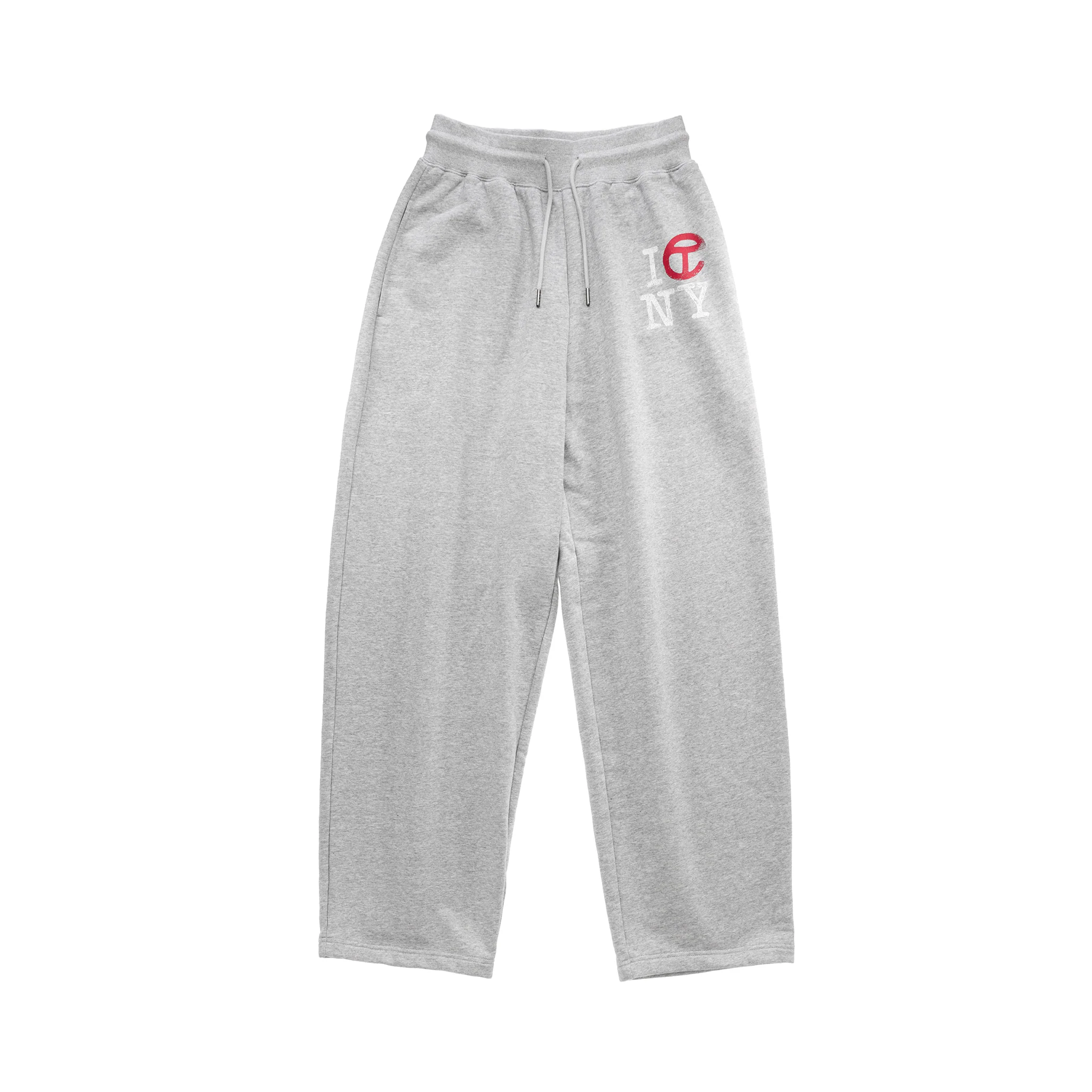 Canal Straight Leg Sweatpant - Heather Grey