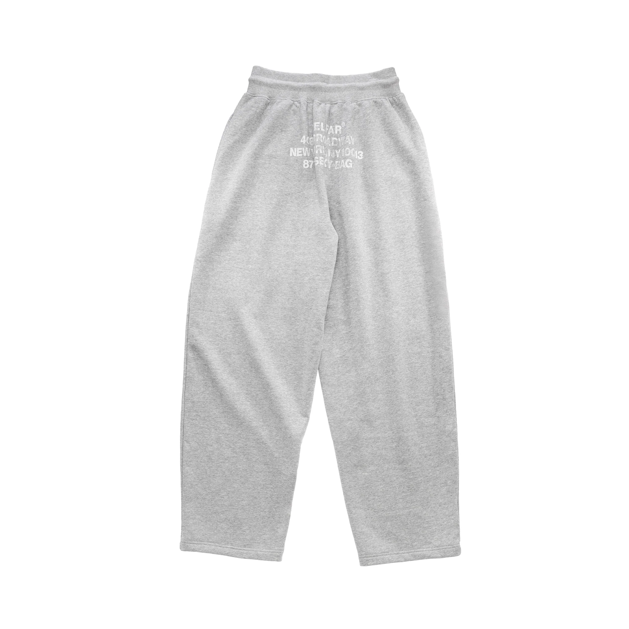 Canal Straight Leg Sweatpant - Heather Grey