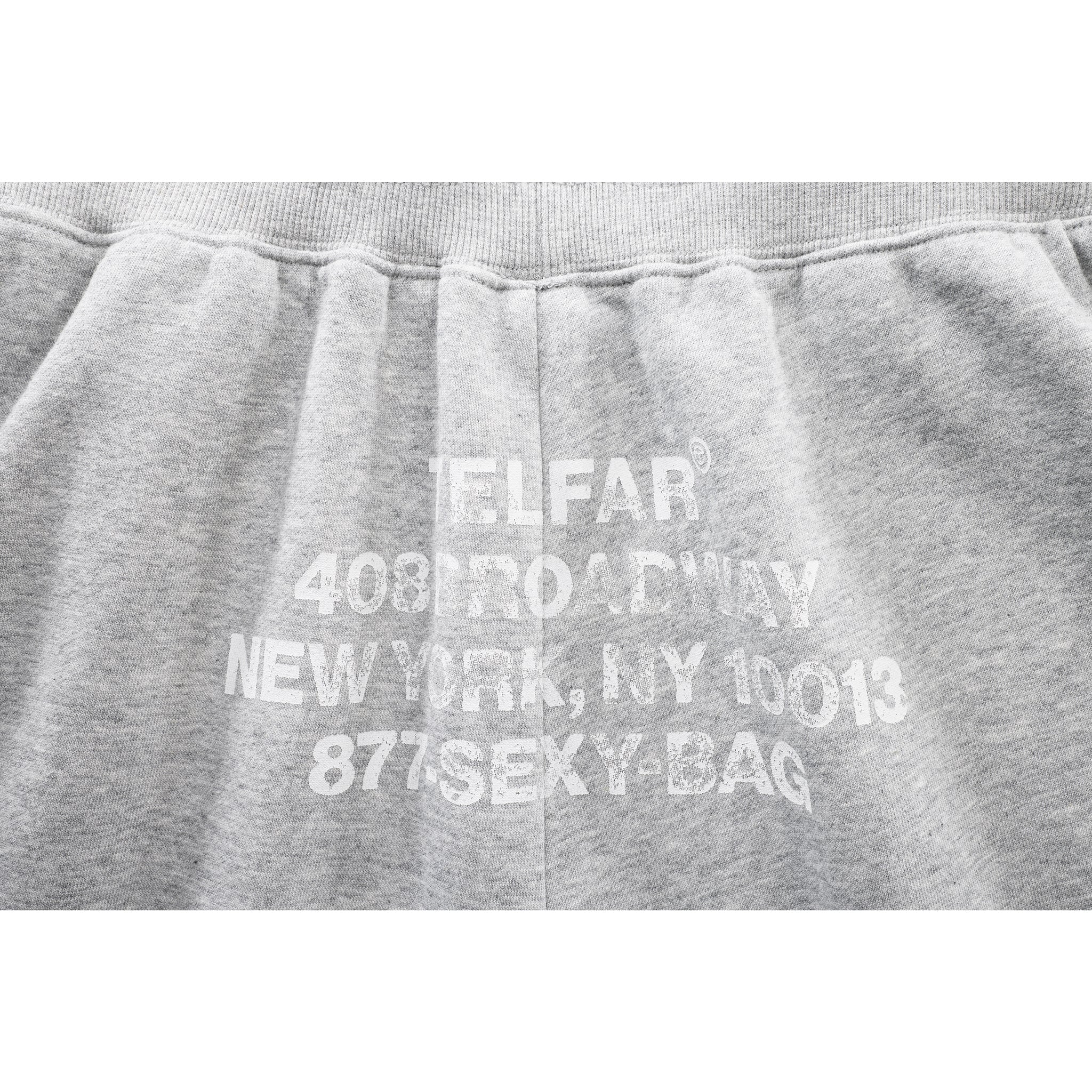 Canal Straight Leg Sweatpant - Heather Grey
