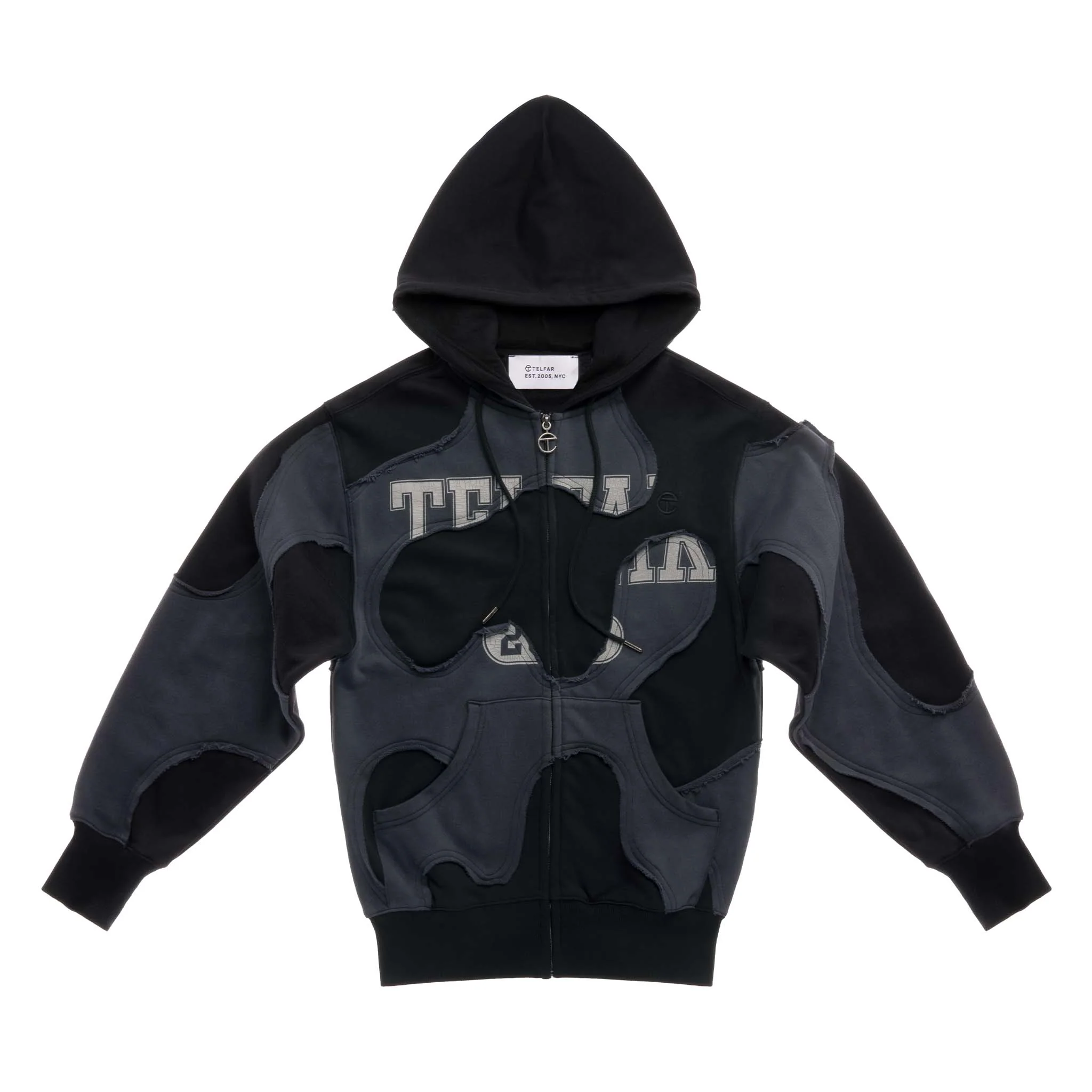 Camo Hoodie - Black/Off-Black