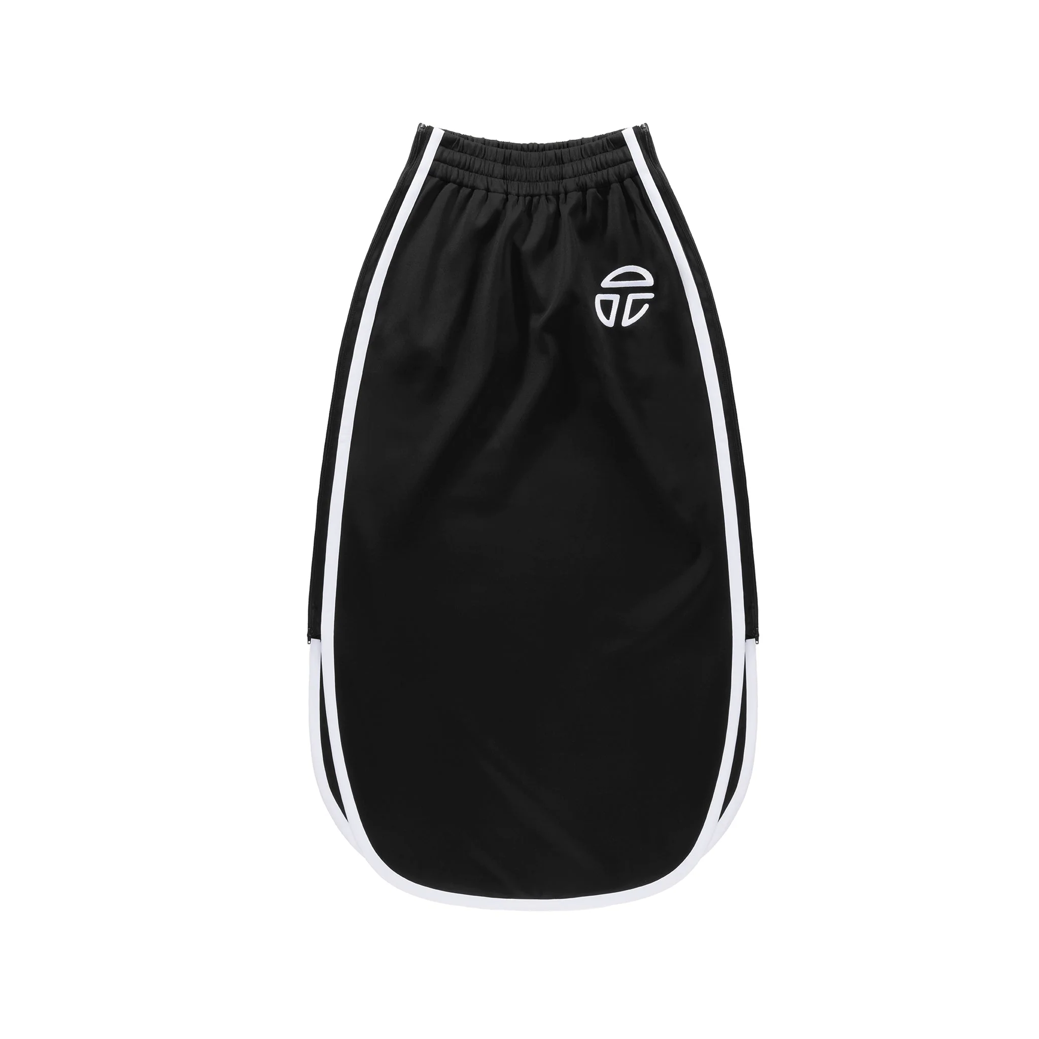 Track Long Skirt - Black