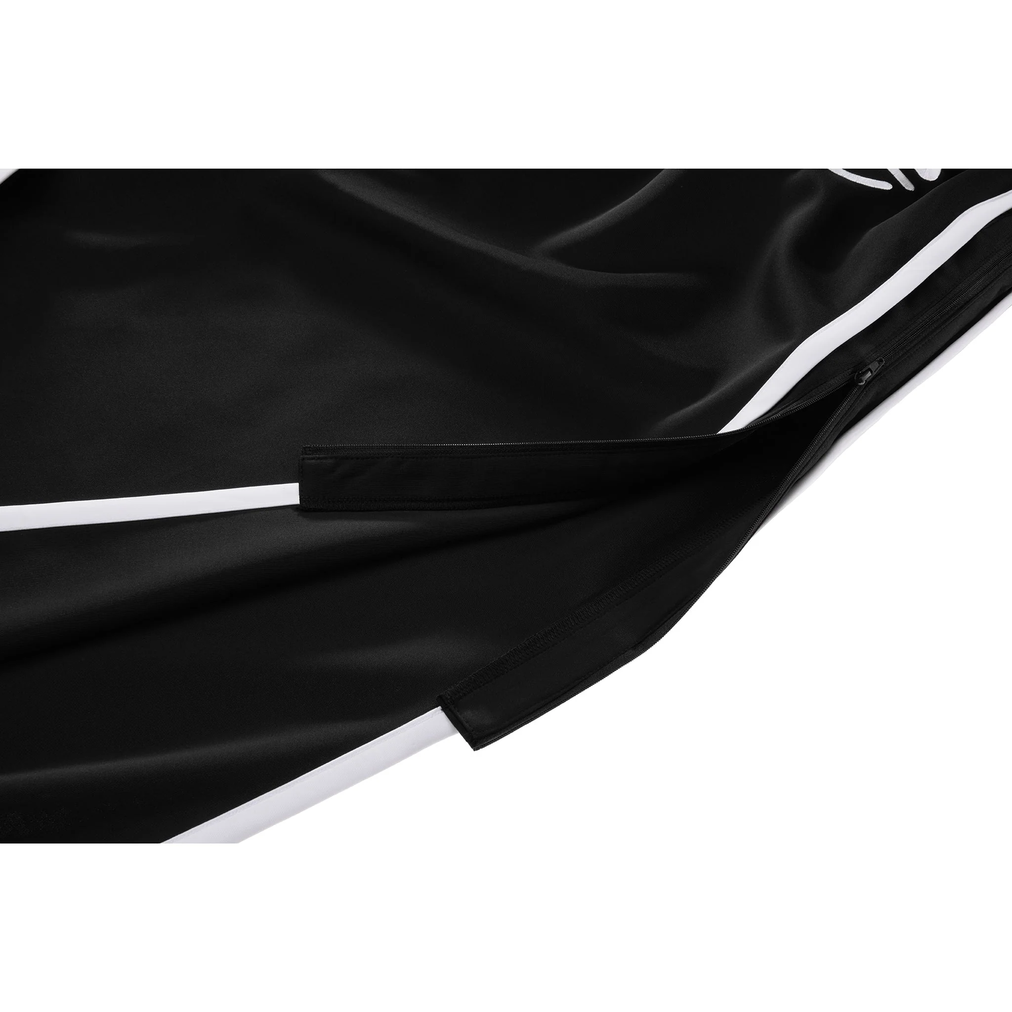 Track Long Skirt - Black
