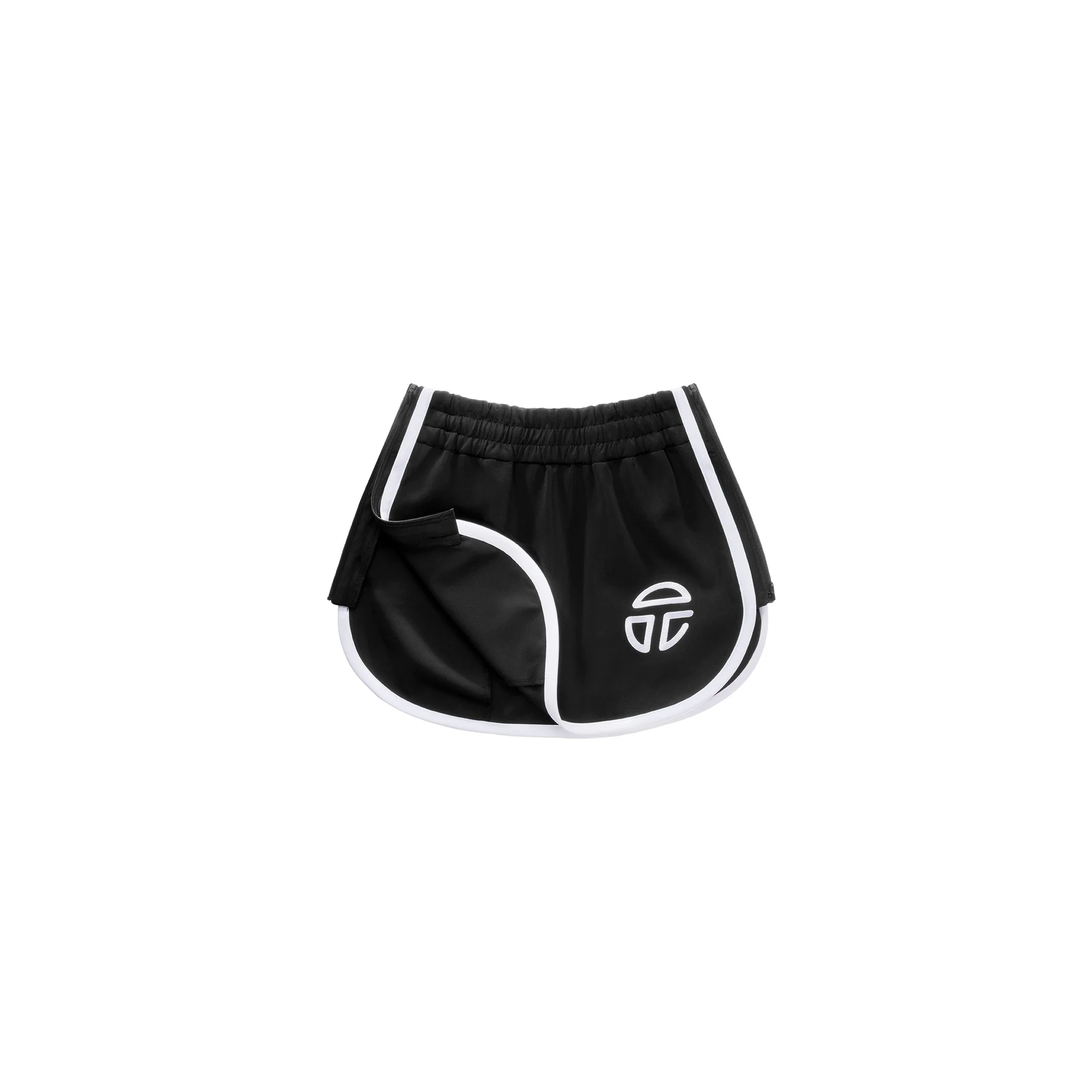 Track Short Skirt - Black