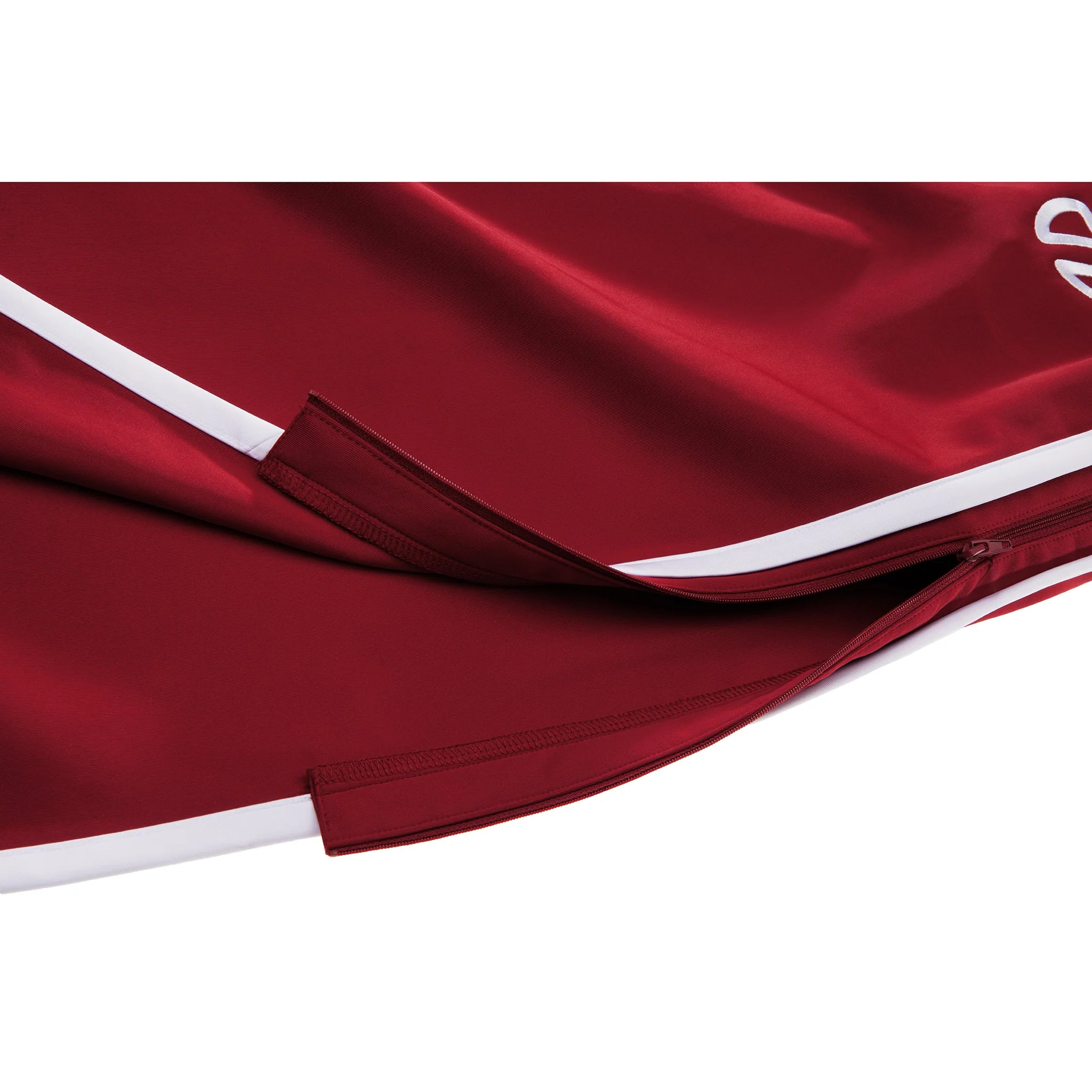 Track Long Skirt - Oxblood 6 Track Long Skirt - Oxblood