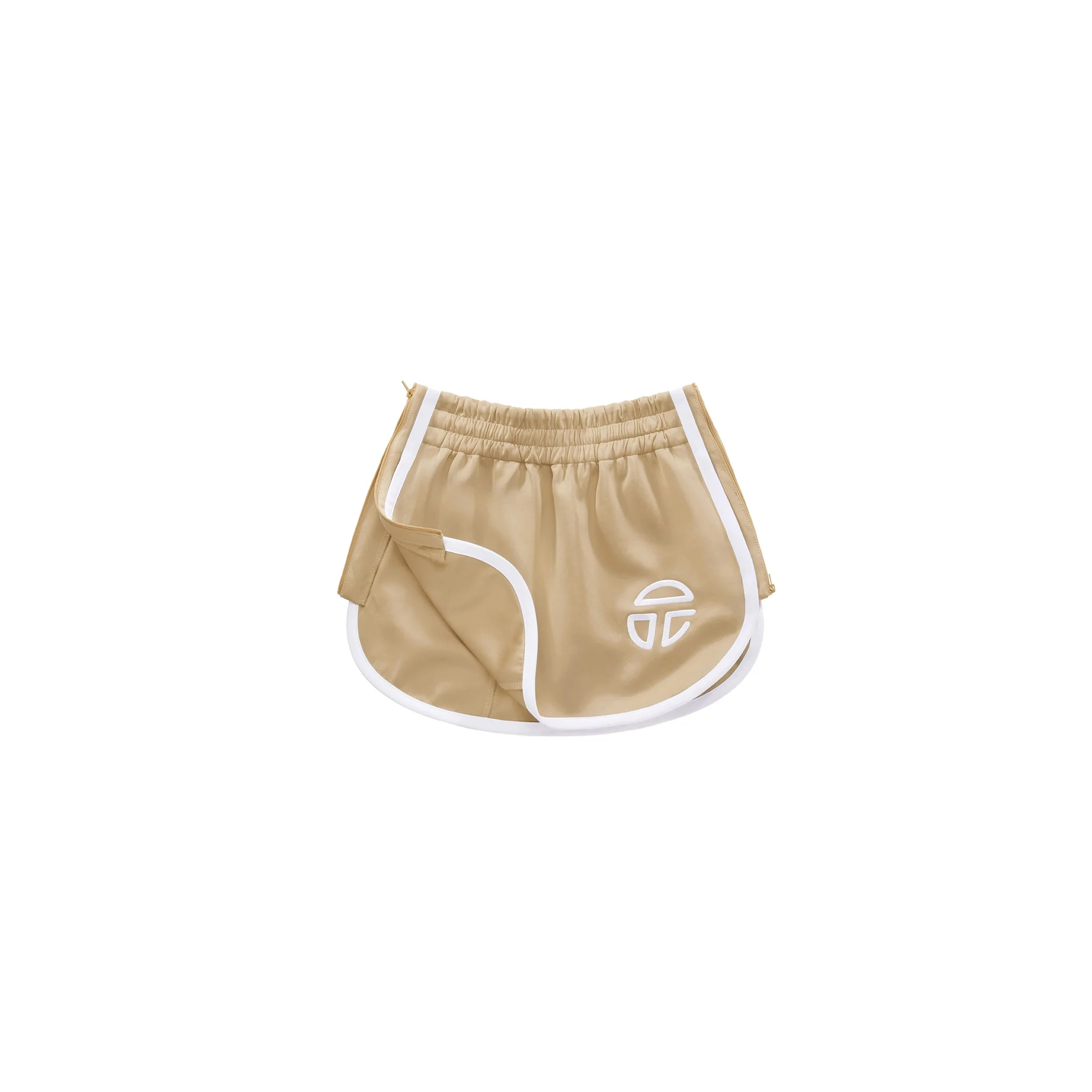 Track Short Skirt - Cream