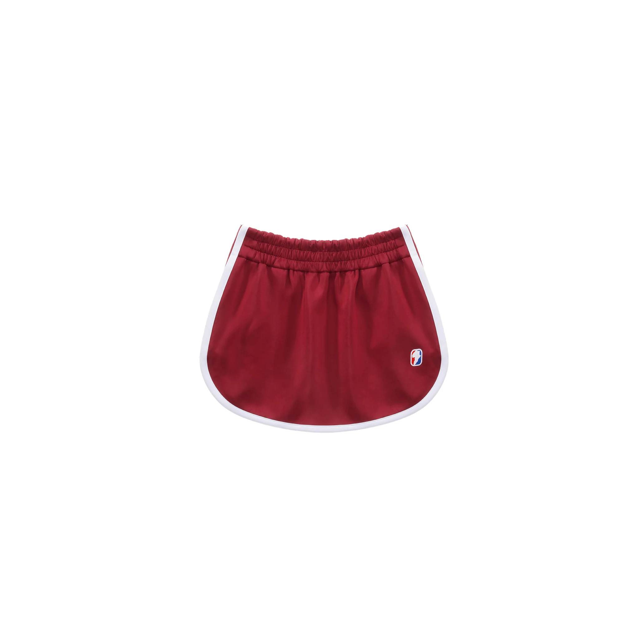 Track Short Skirt - Oxblood