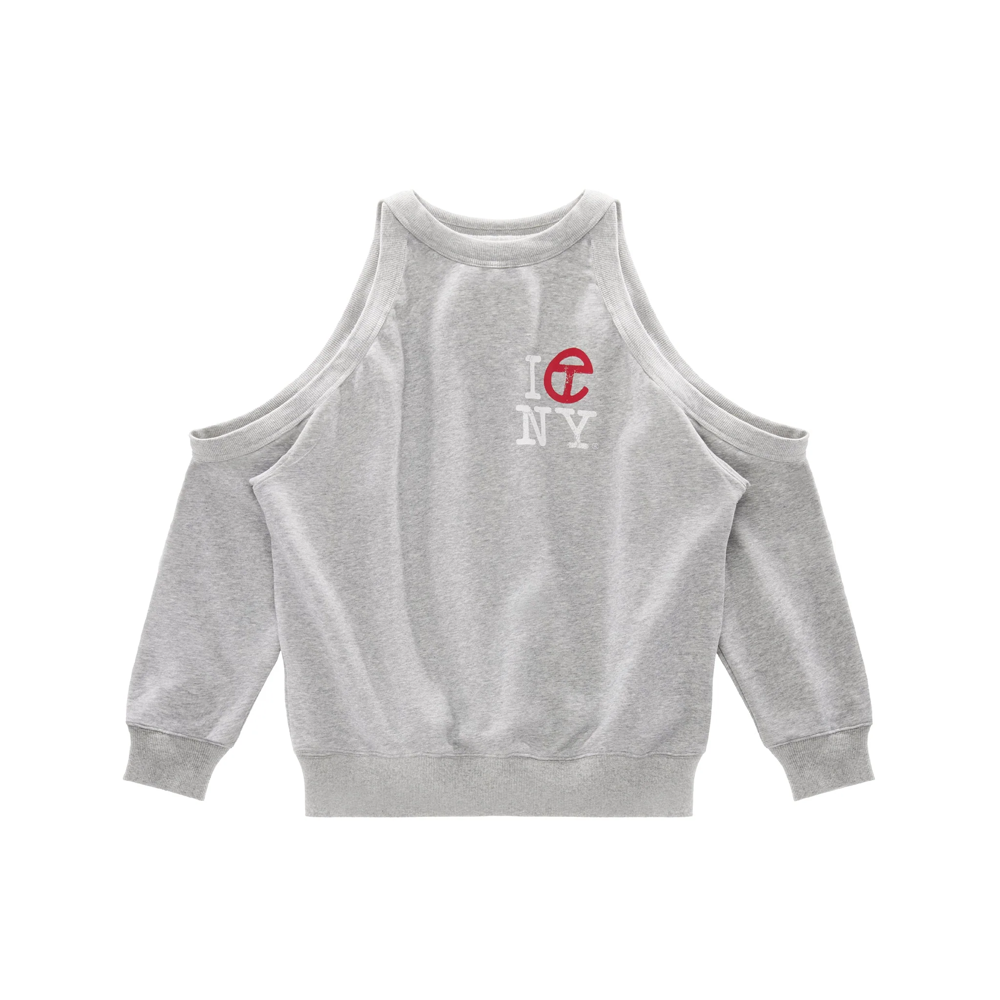 Infinity Canal Crewneck - Heather Grey