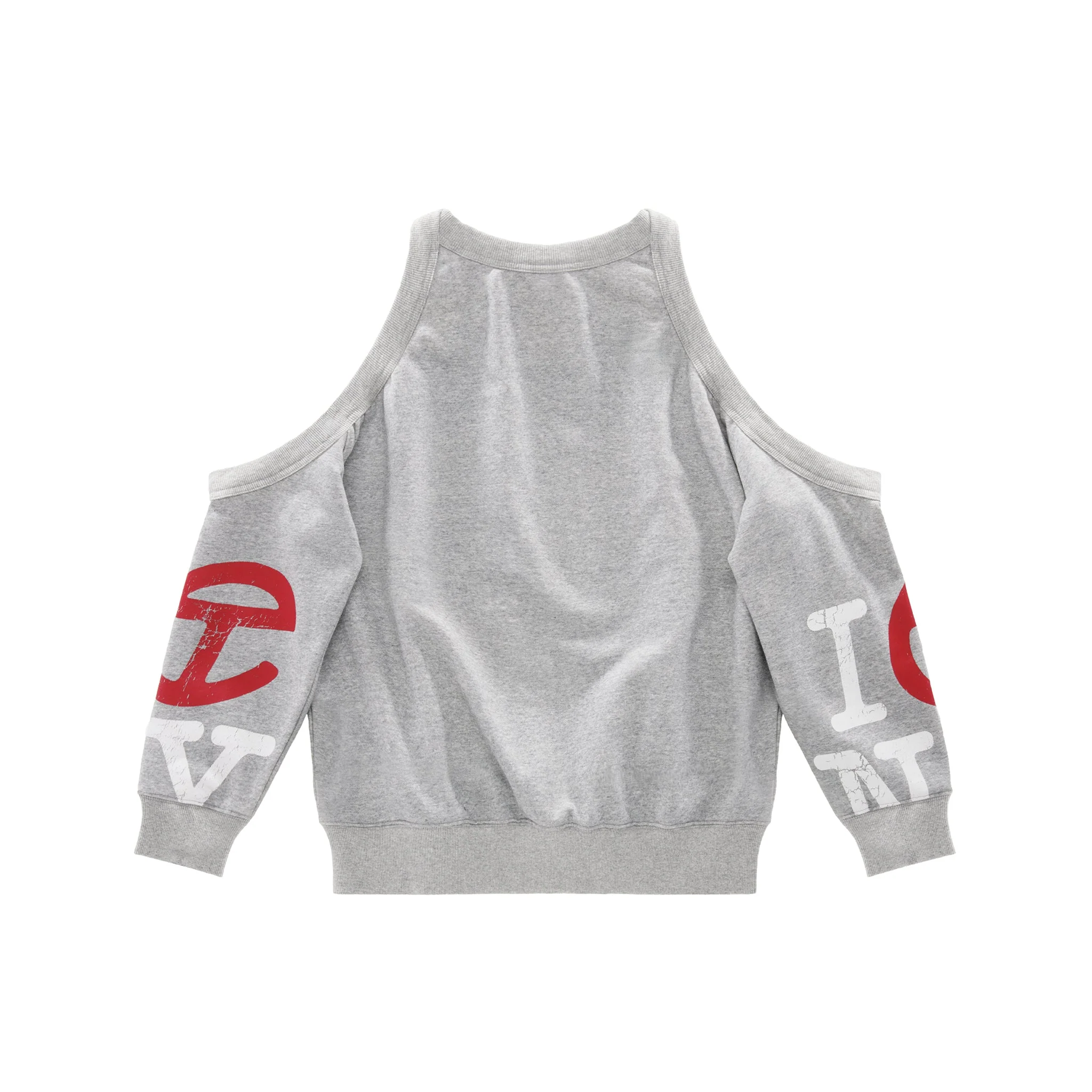 Infinity Canal Multi Crewneck - Heather Grey
