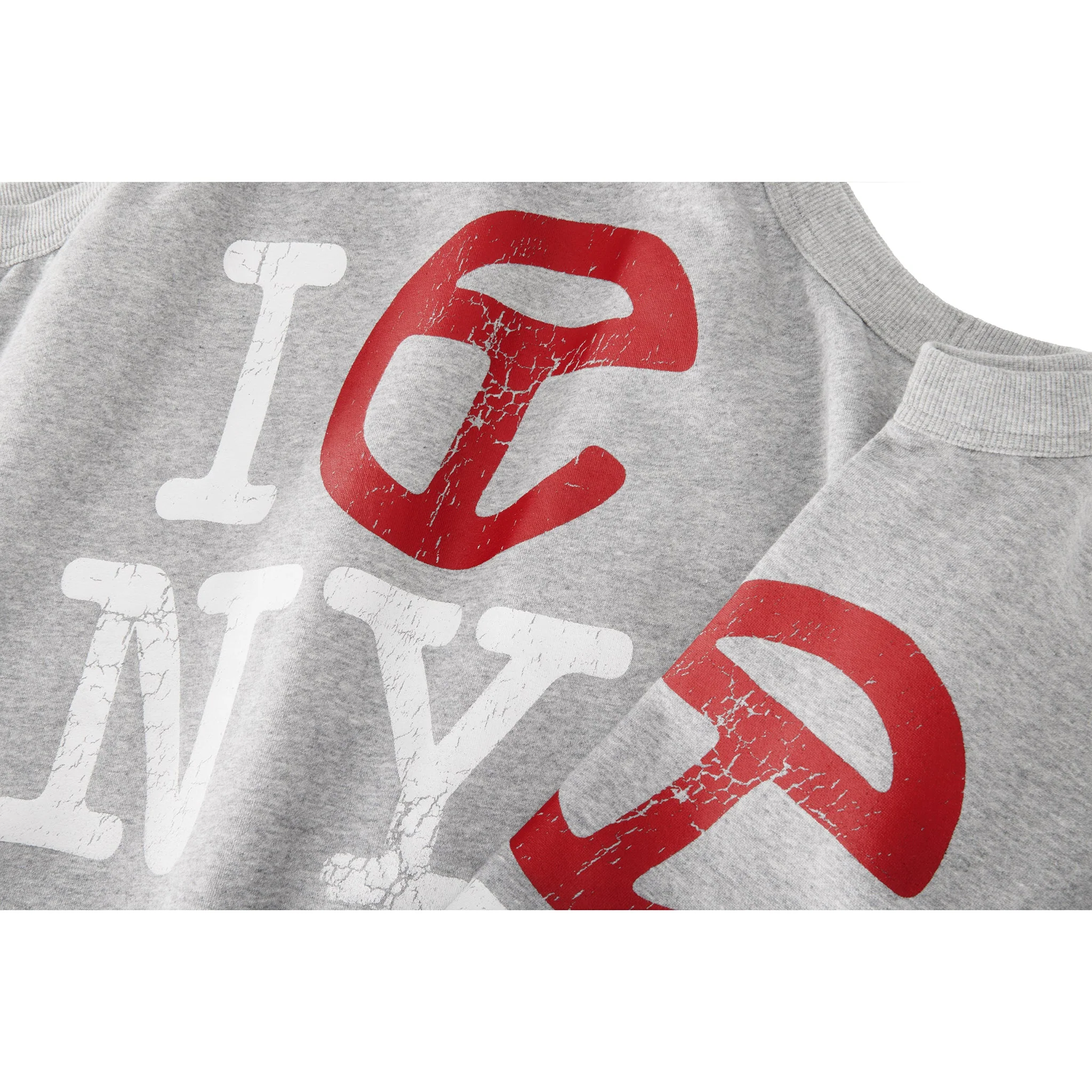 Infinity Canal Multi Crewneck - Heather Grey 3 Infinity Canal Multi Crewneck - Heather Grey