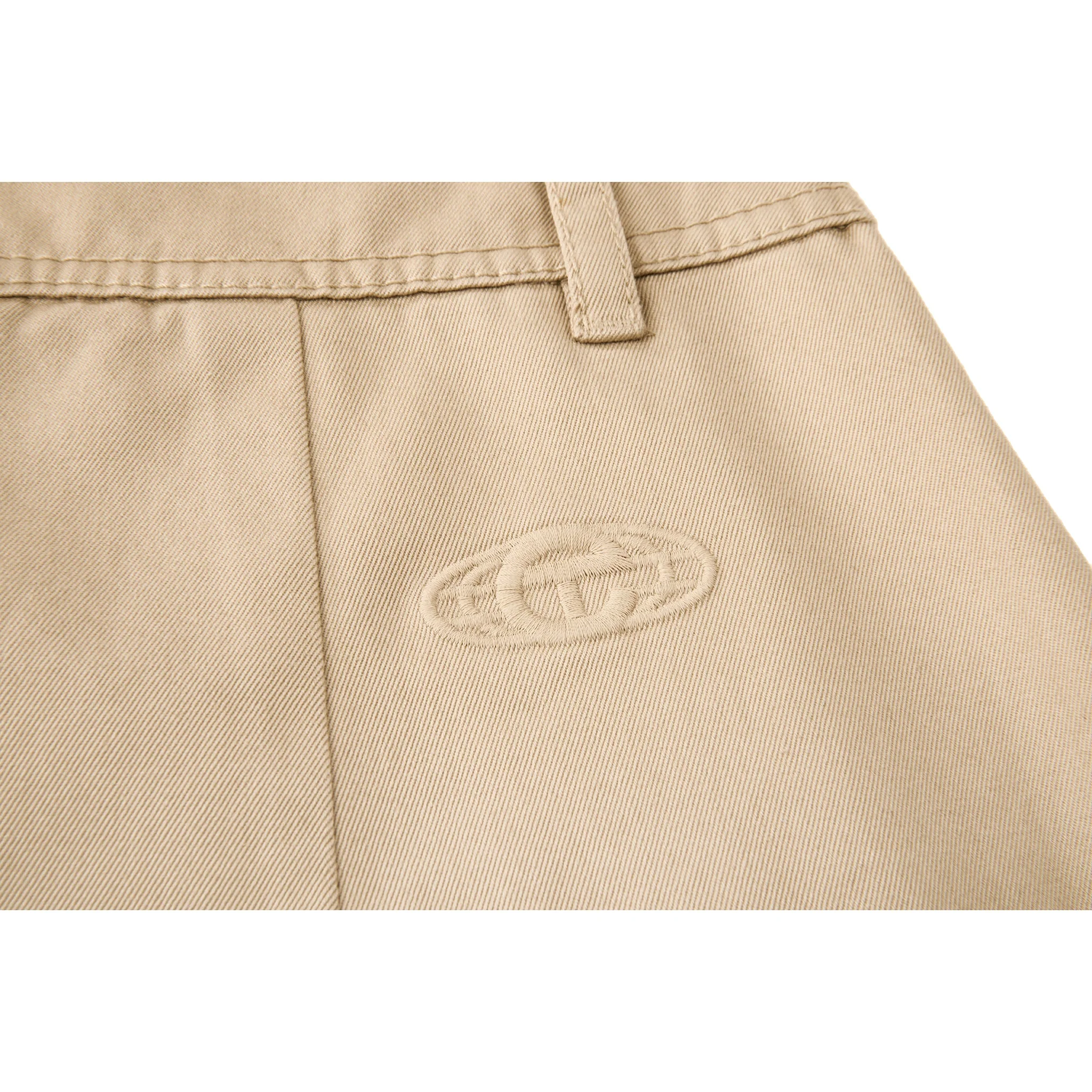 Long Work Skirt - Khaki