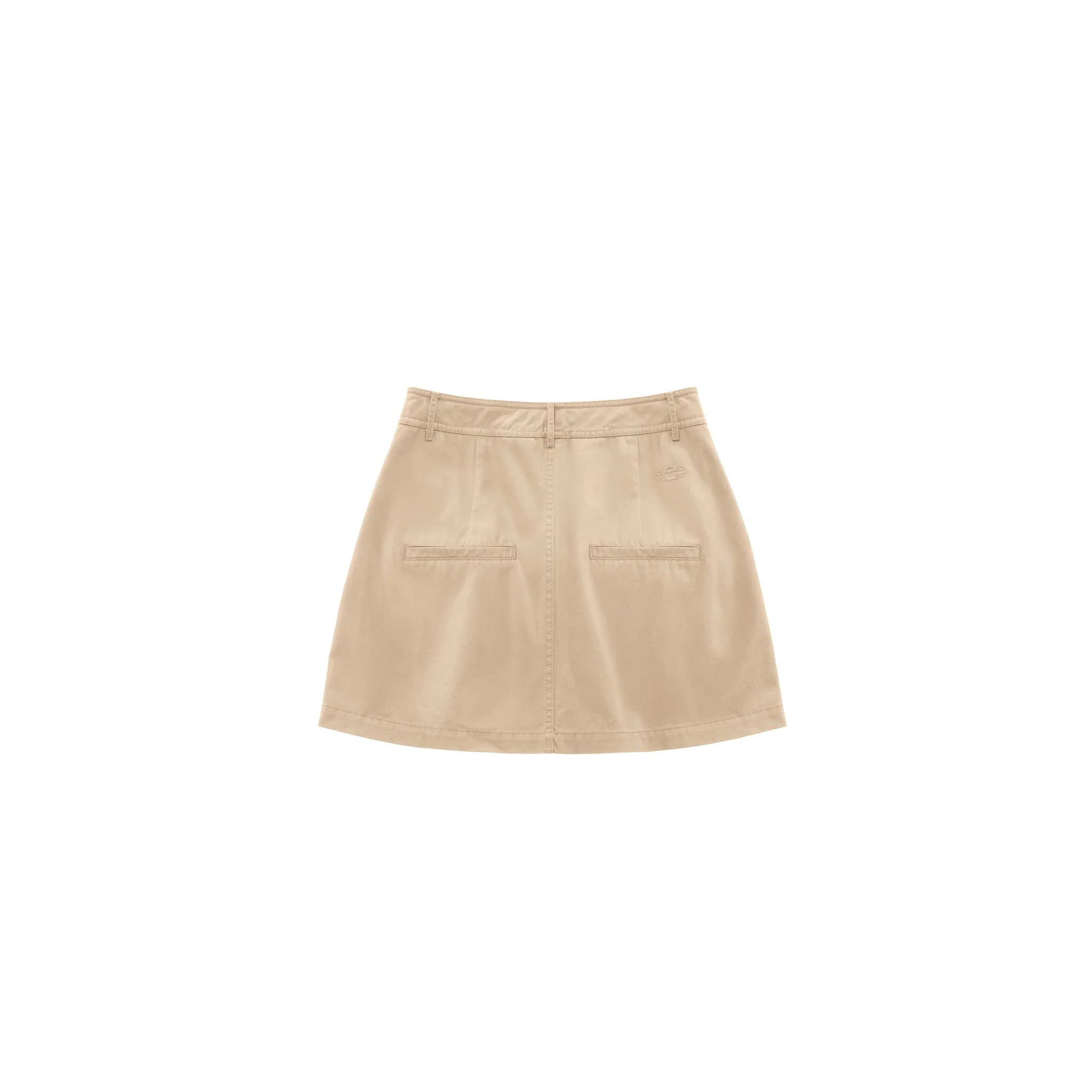 Short Work Skirt - Khaki
