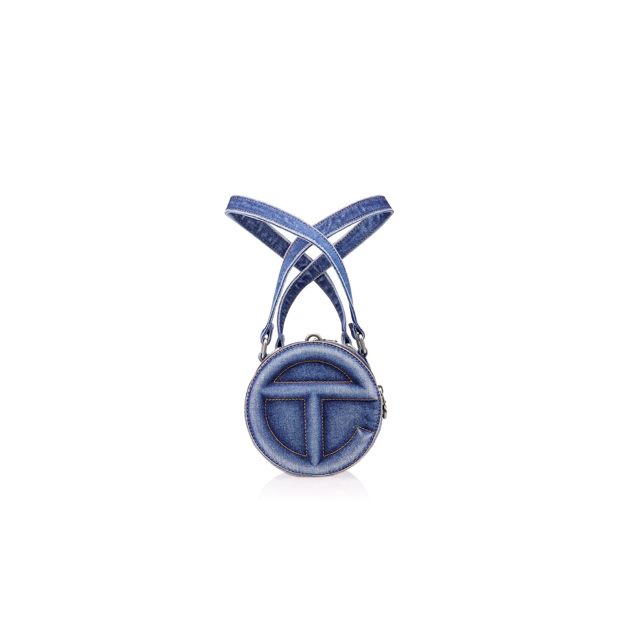 Medium Denim Duffle - Blue