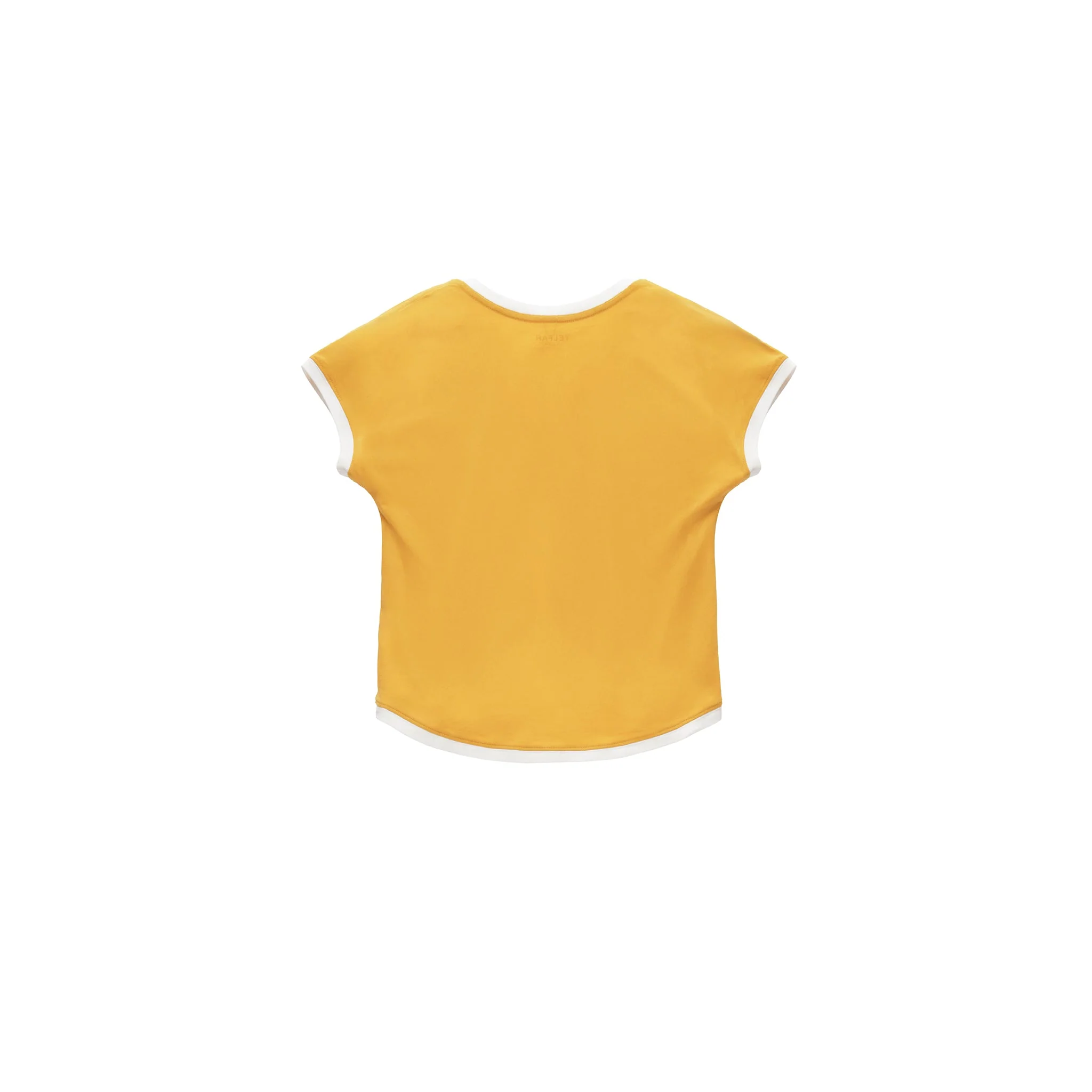 Ambigram Butterfly T - Yellow
