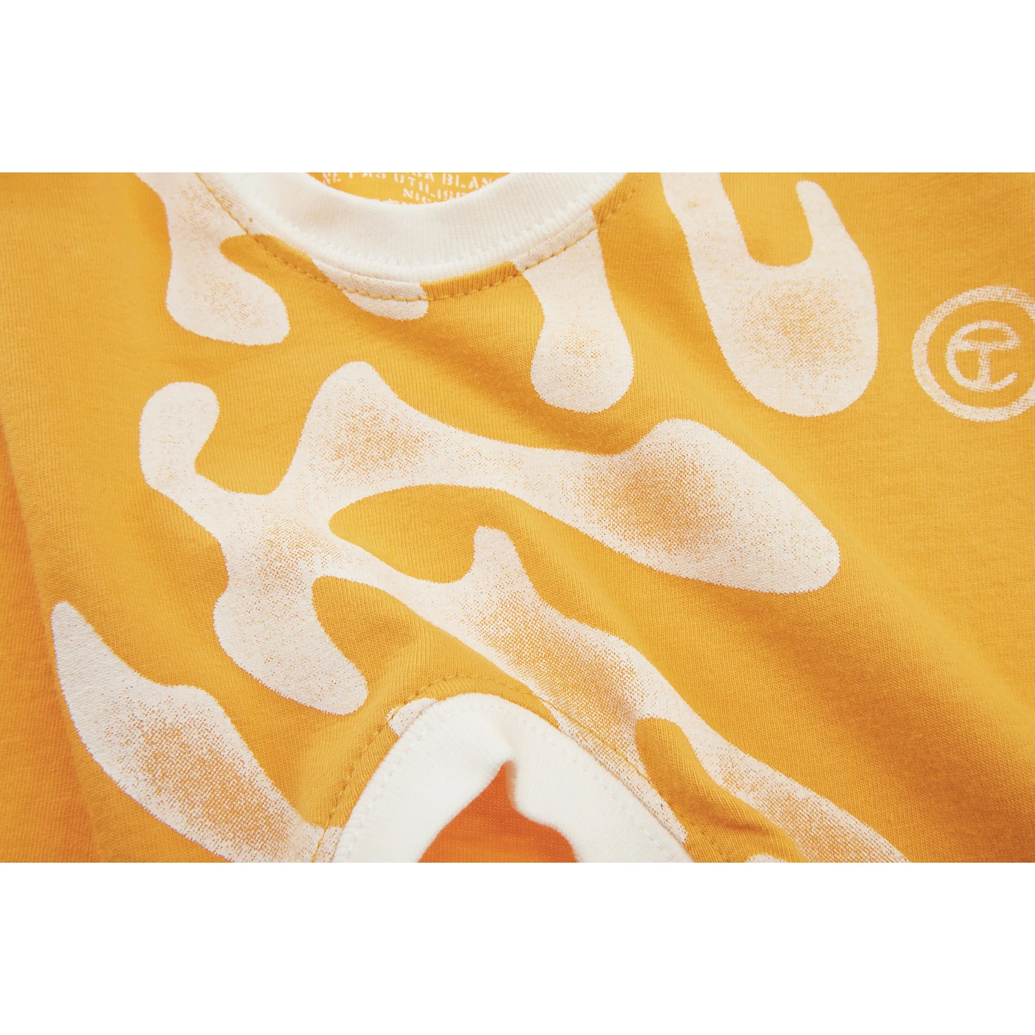 Ambigram Butterfly T - Yellow