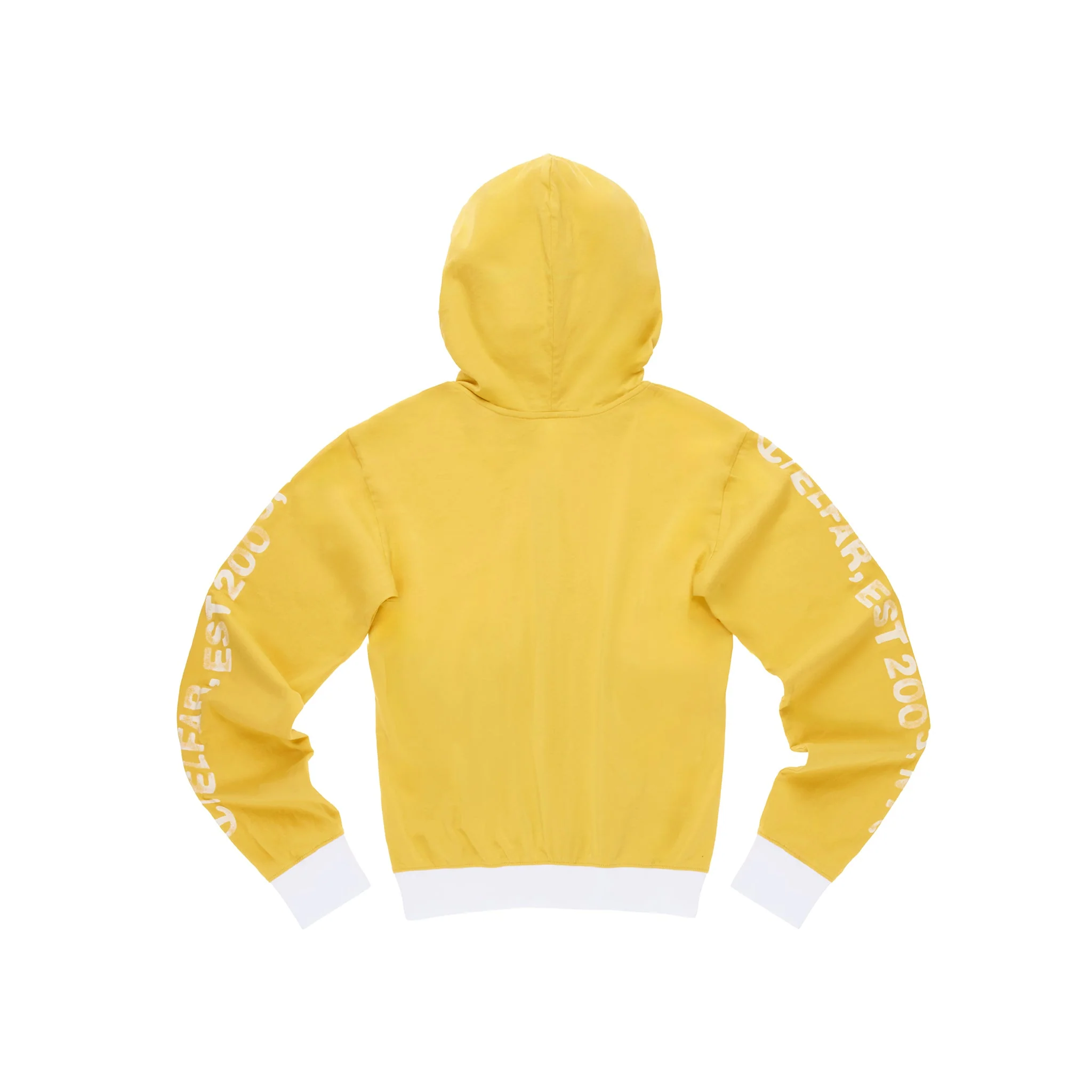Ambigram Pocket Hoodie - Yellow