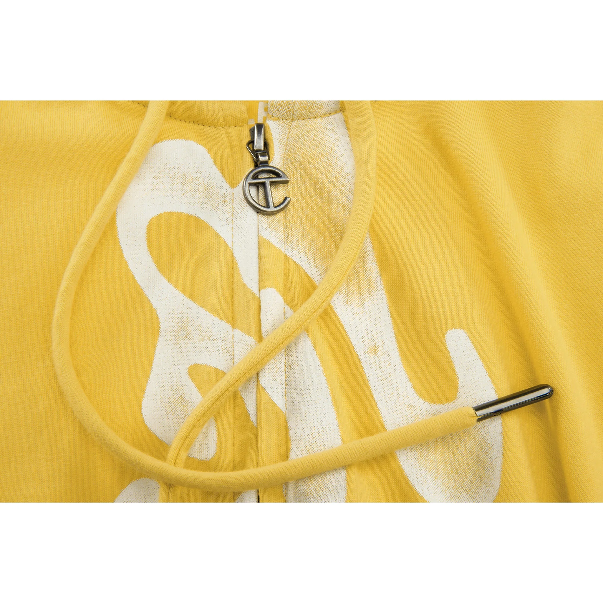 Ambigram Pocket Hoodie - Yellow