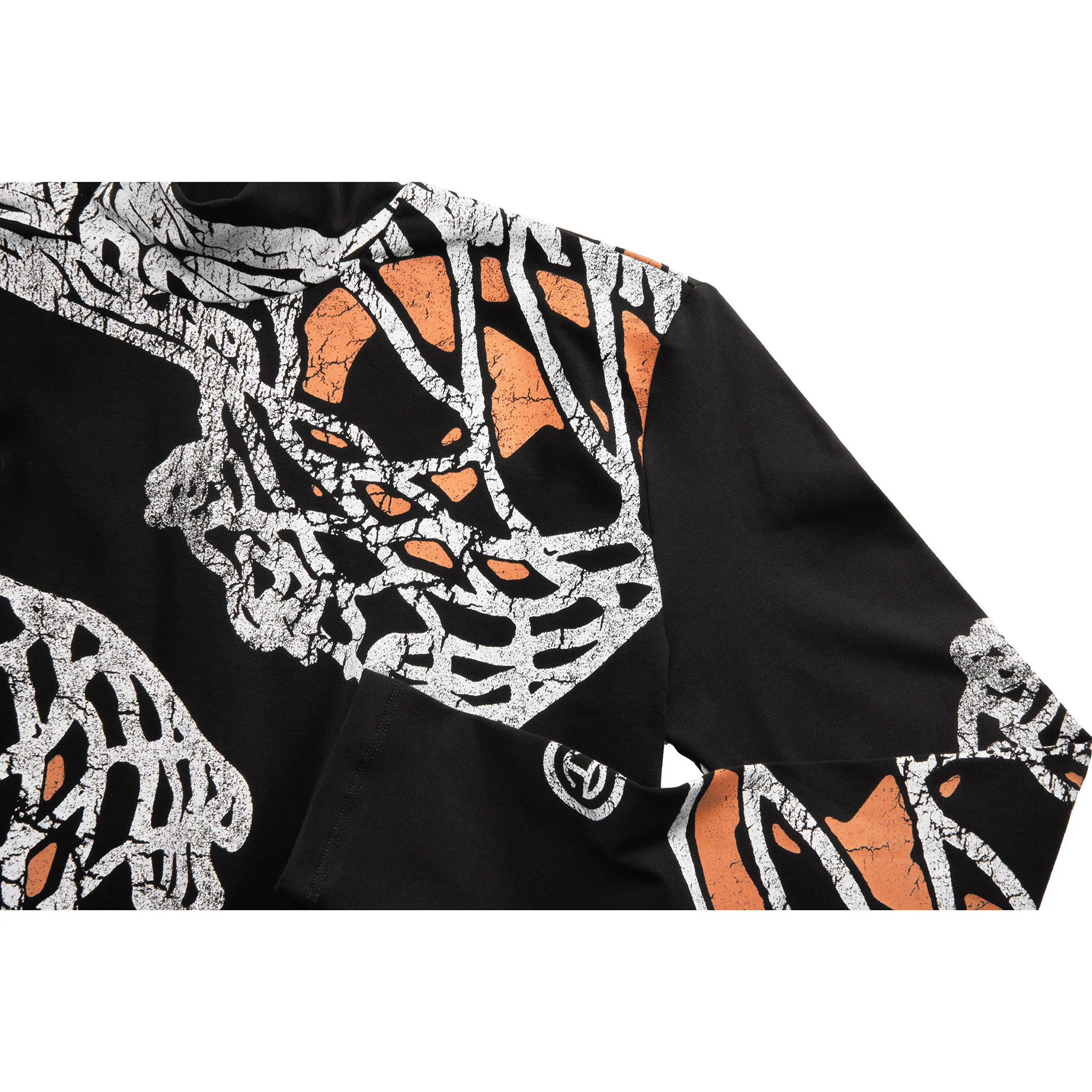 Basic Long Sleeve Mockneck - Black