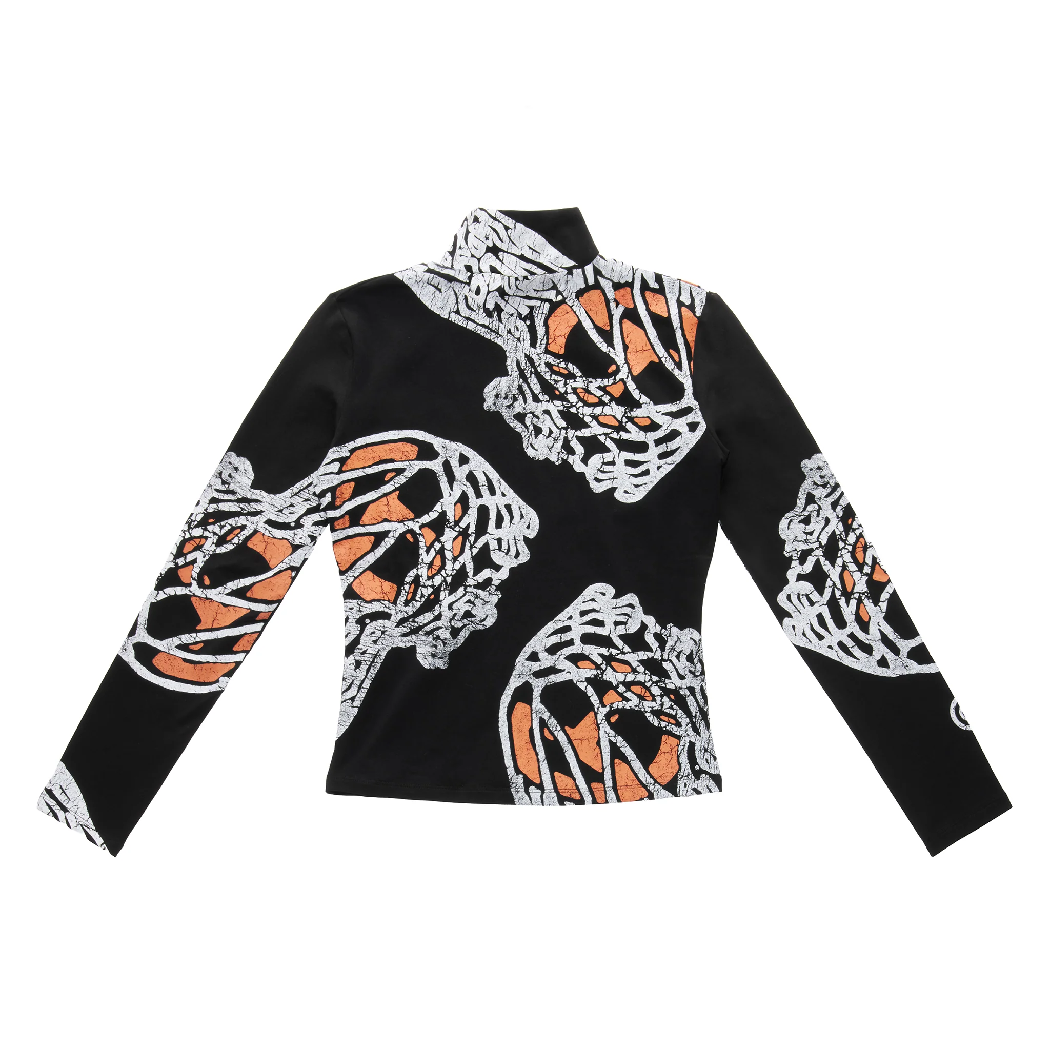Basic Long Sleeve Mockneck - Black