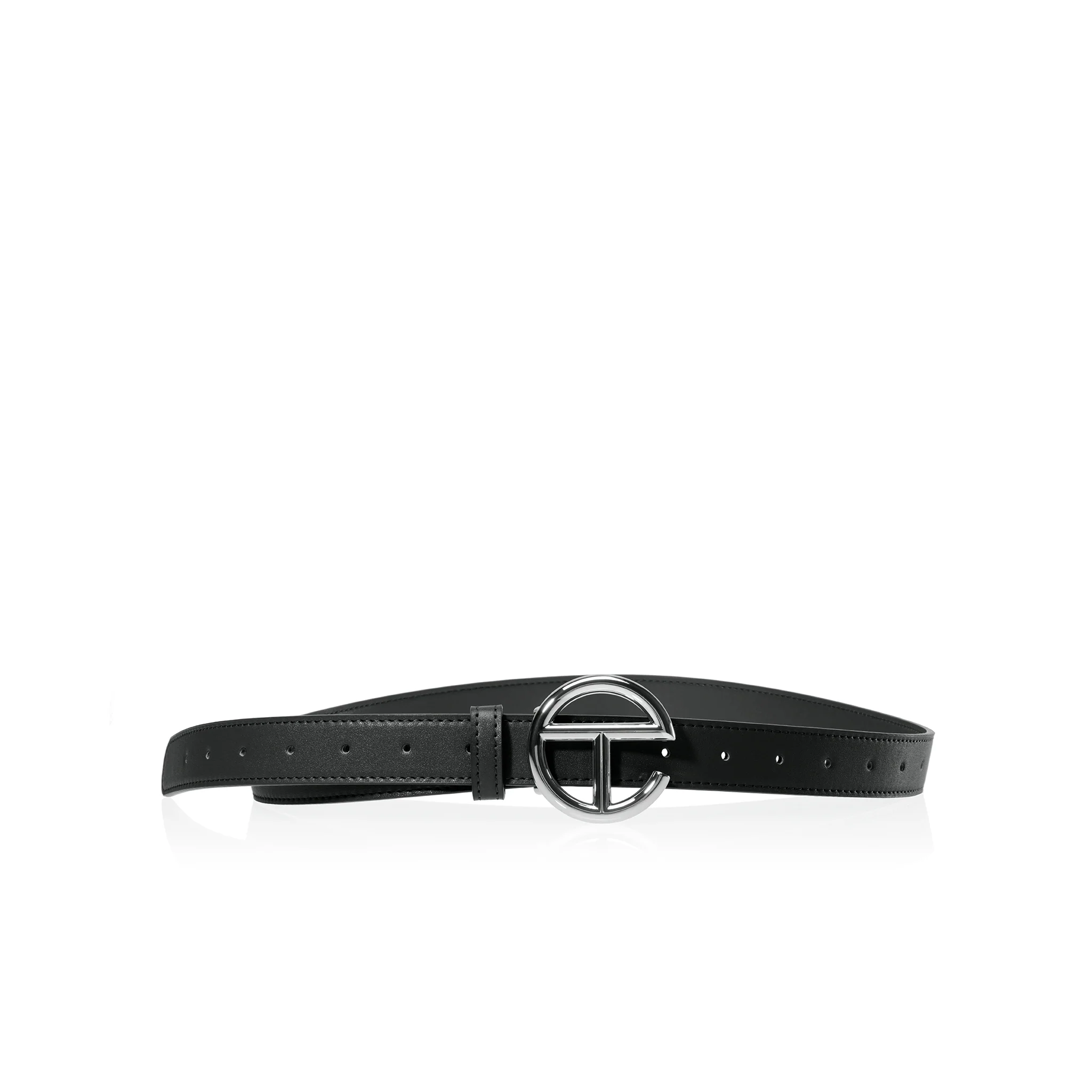 Logo Belt - Silver/Black