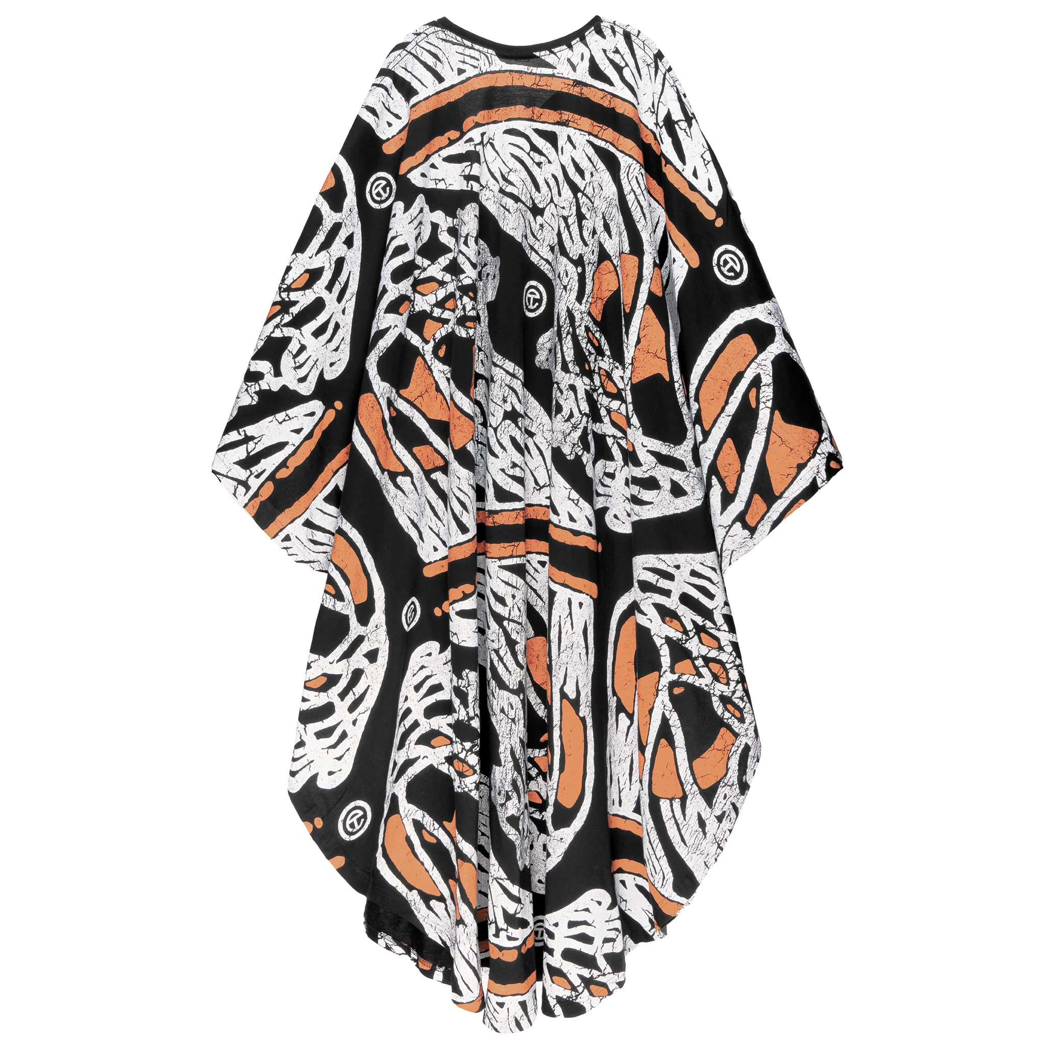Basketball Africa Caftan - Black