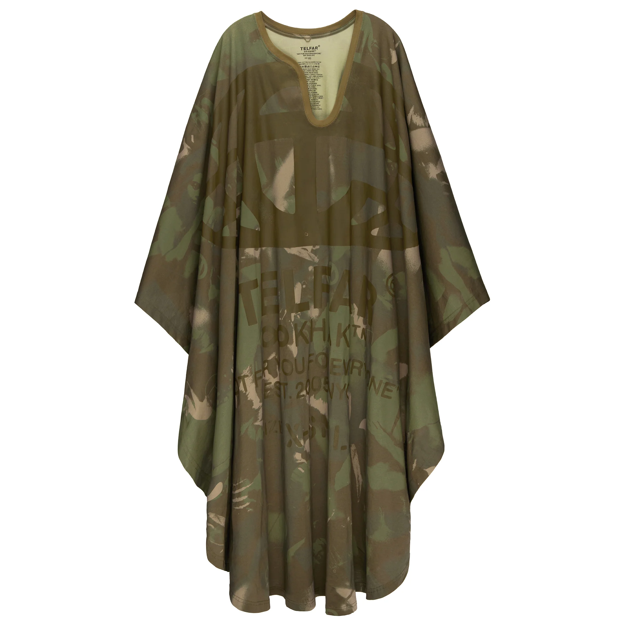 Camo Africa Caftan - Jungle