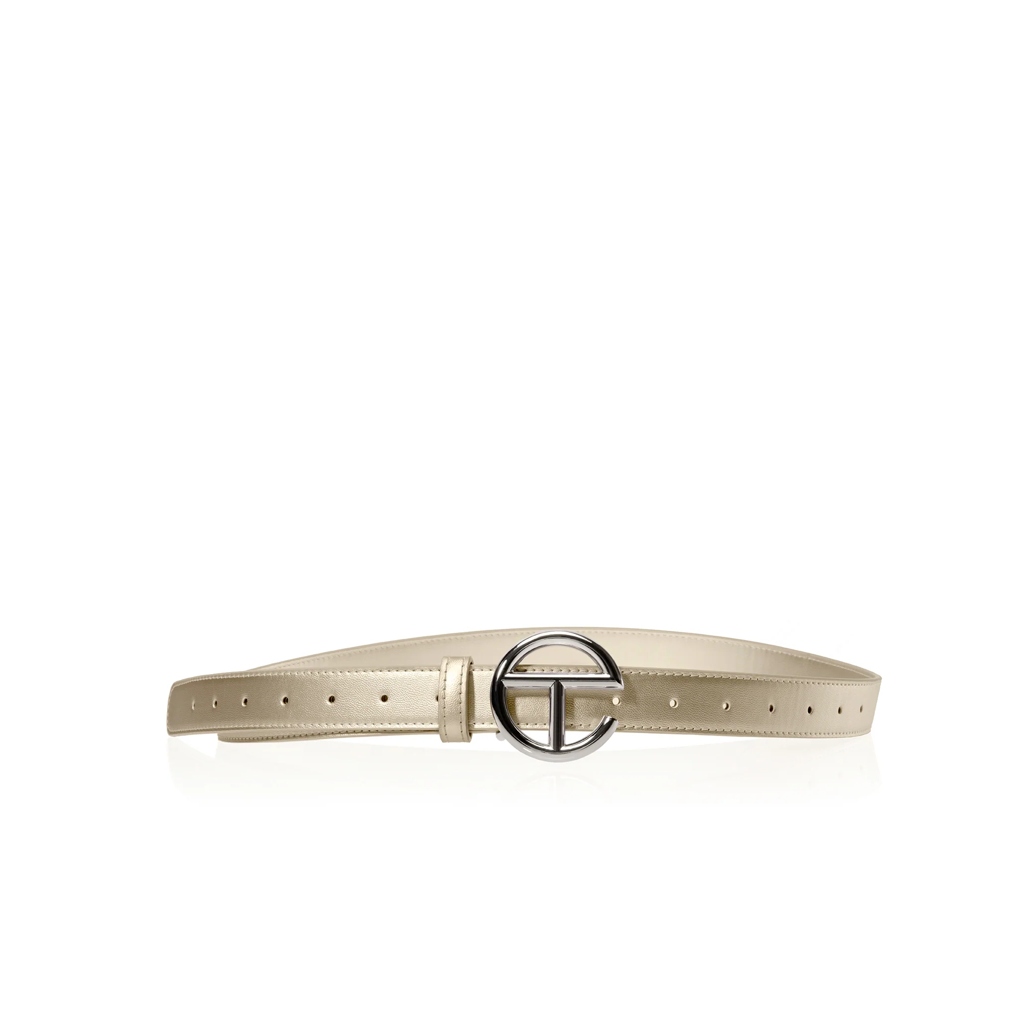 Logo Belt - Silver/Gold