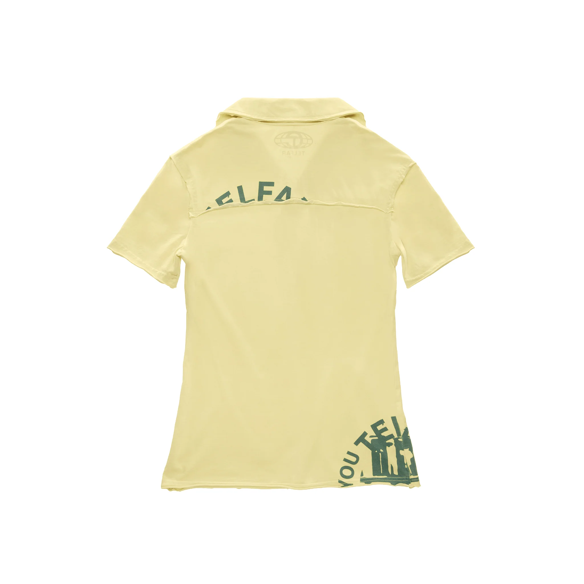 OMG Split T Dress Shirt - Lime