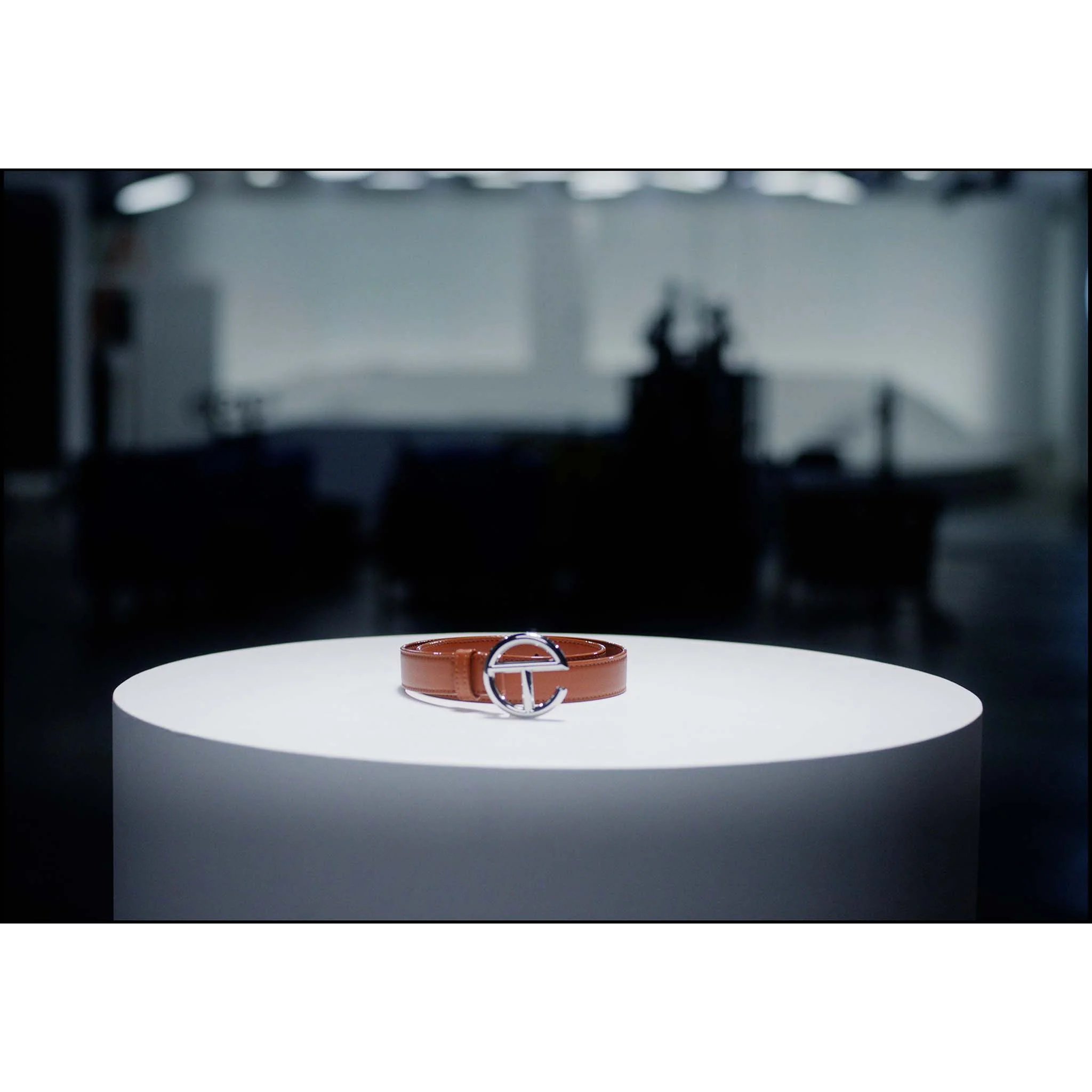 Logo Belt - Silver/Tan 6 Logo Belt - Silver/Tan