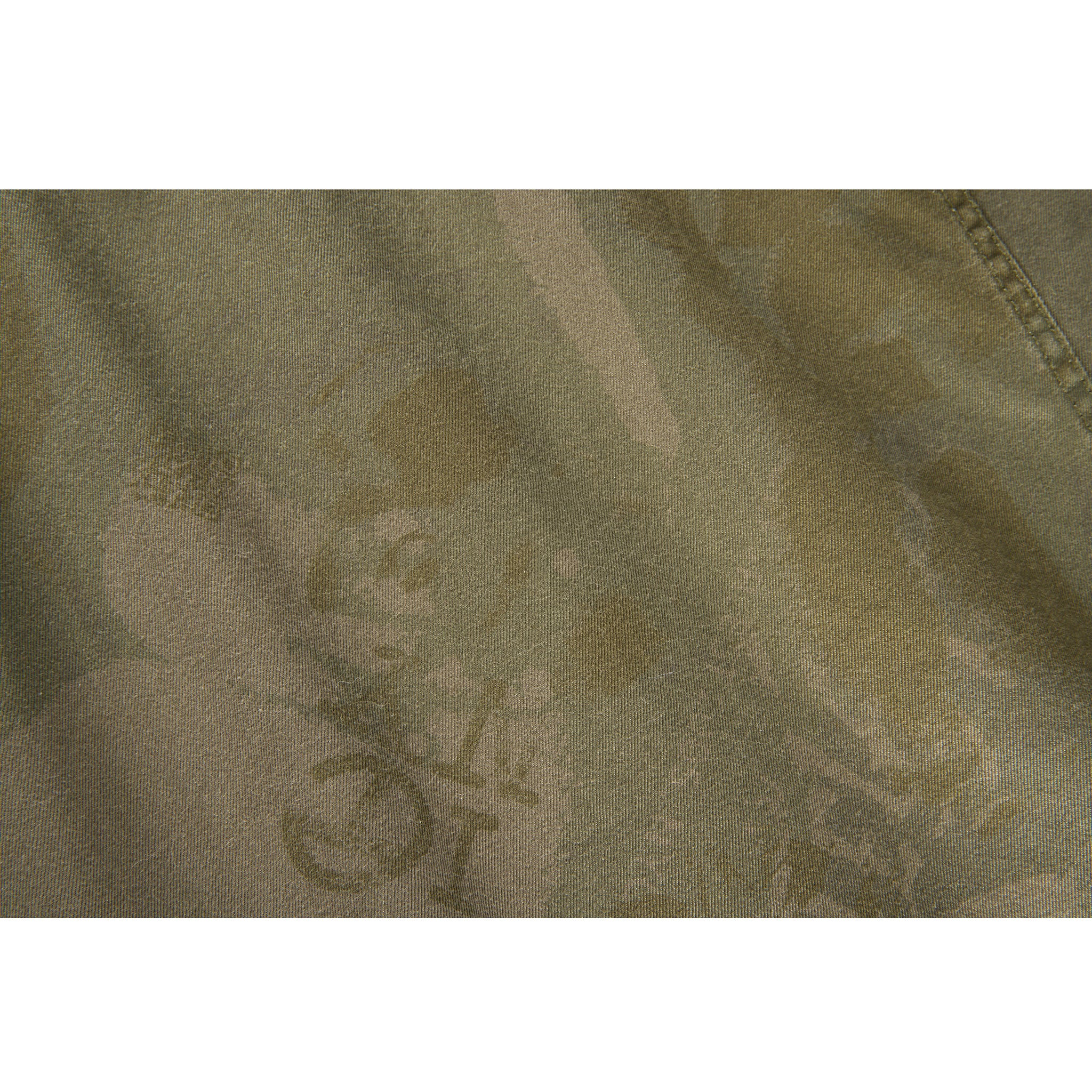 Camo Long Work Skirt - Jungle