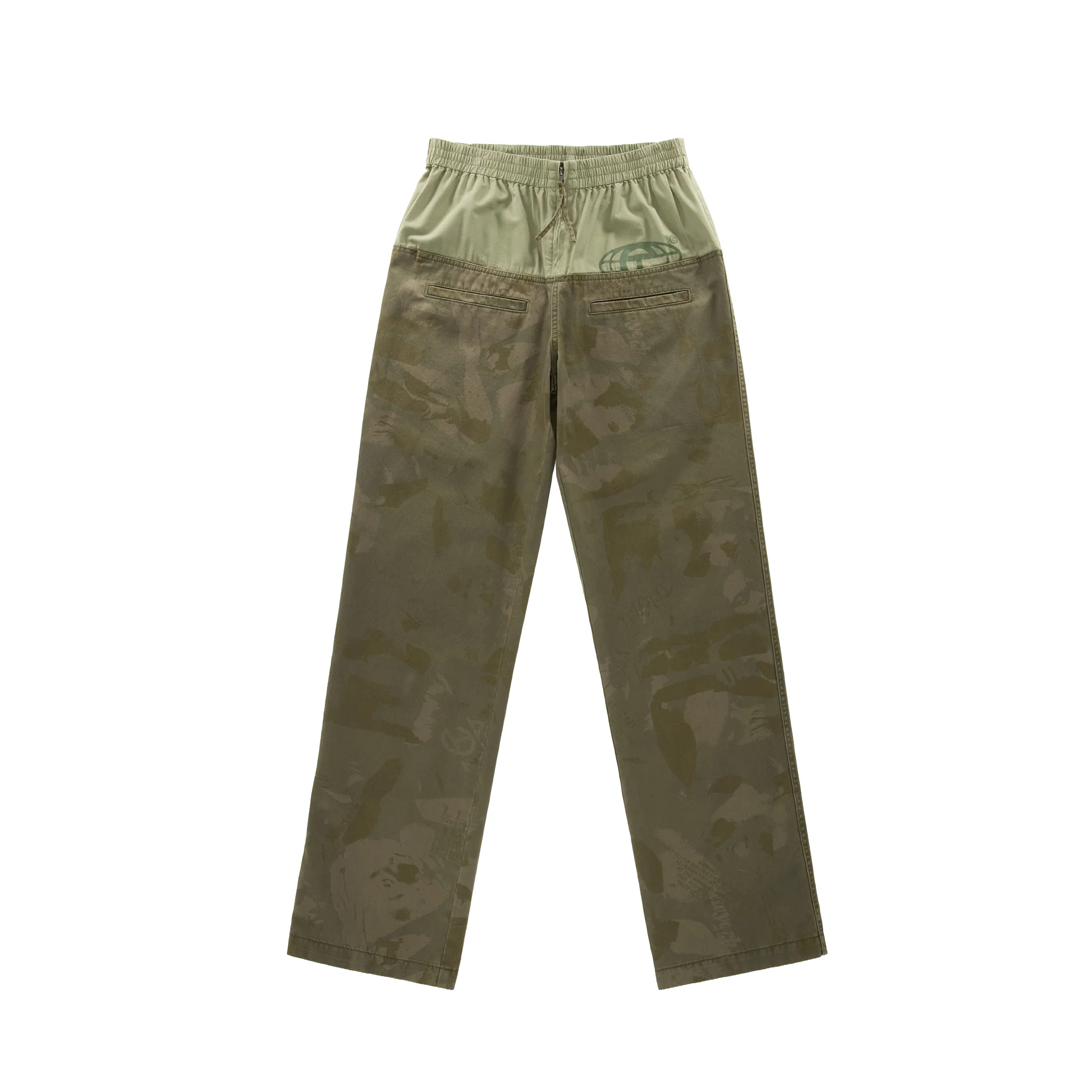 Camo Saggy Work Pant - Jungle